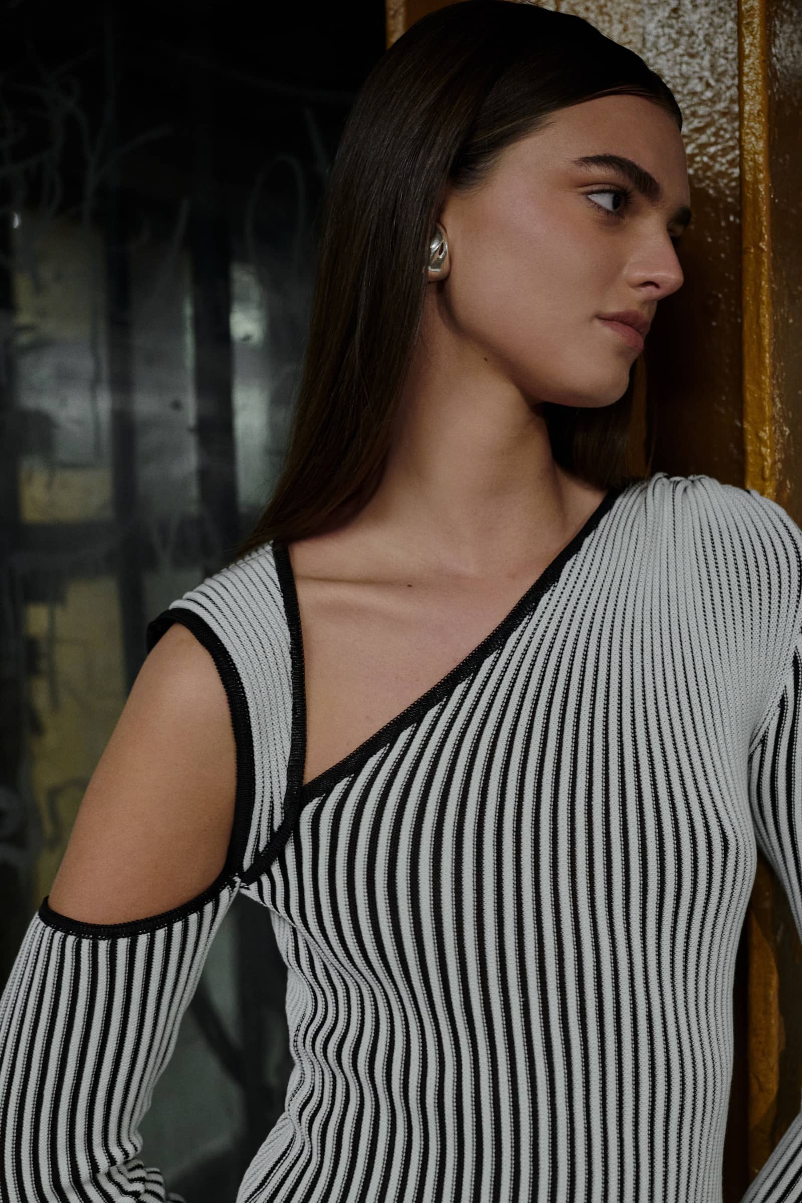 She has a dress made by BAOBAB