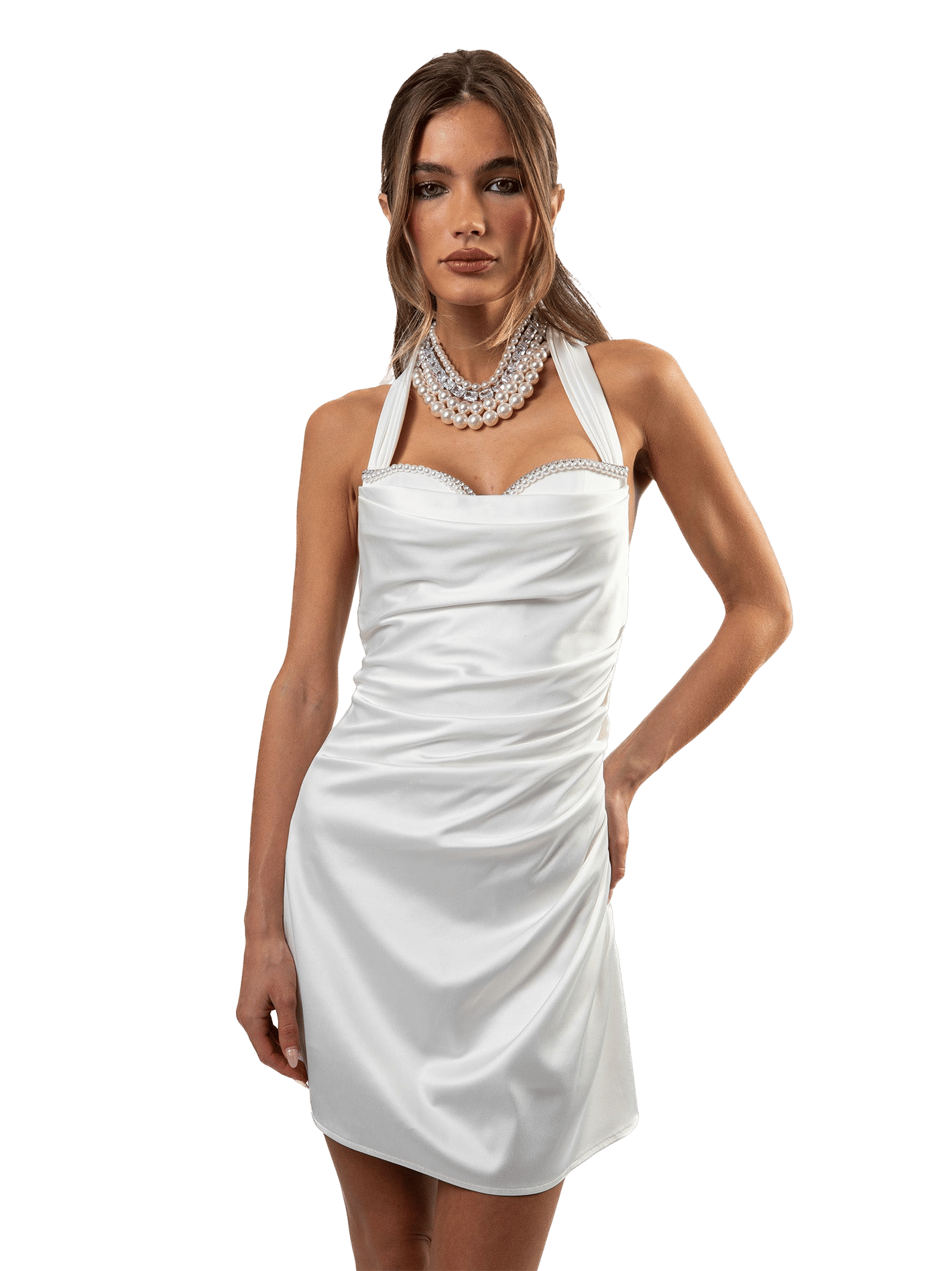 Sophie Dress (White) made by Nana Jacqueline