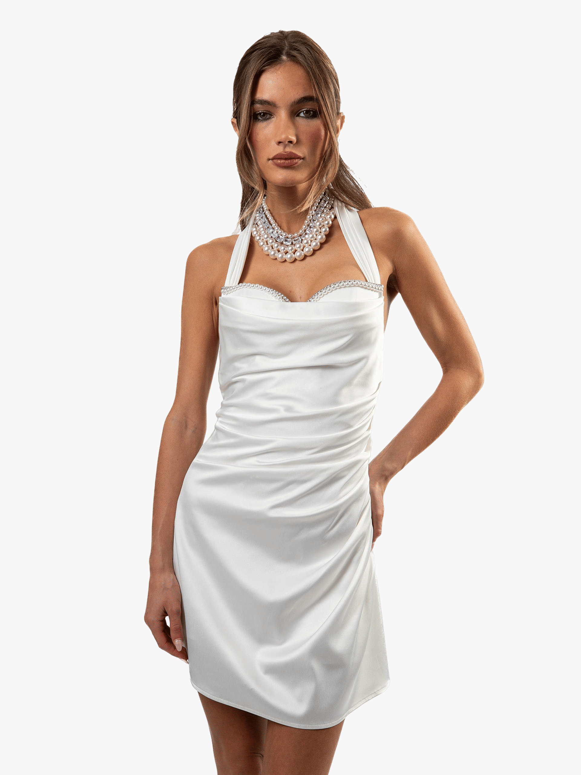 Sophie Dress (White) made by Nana Jacqueline