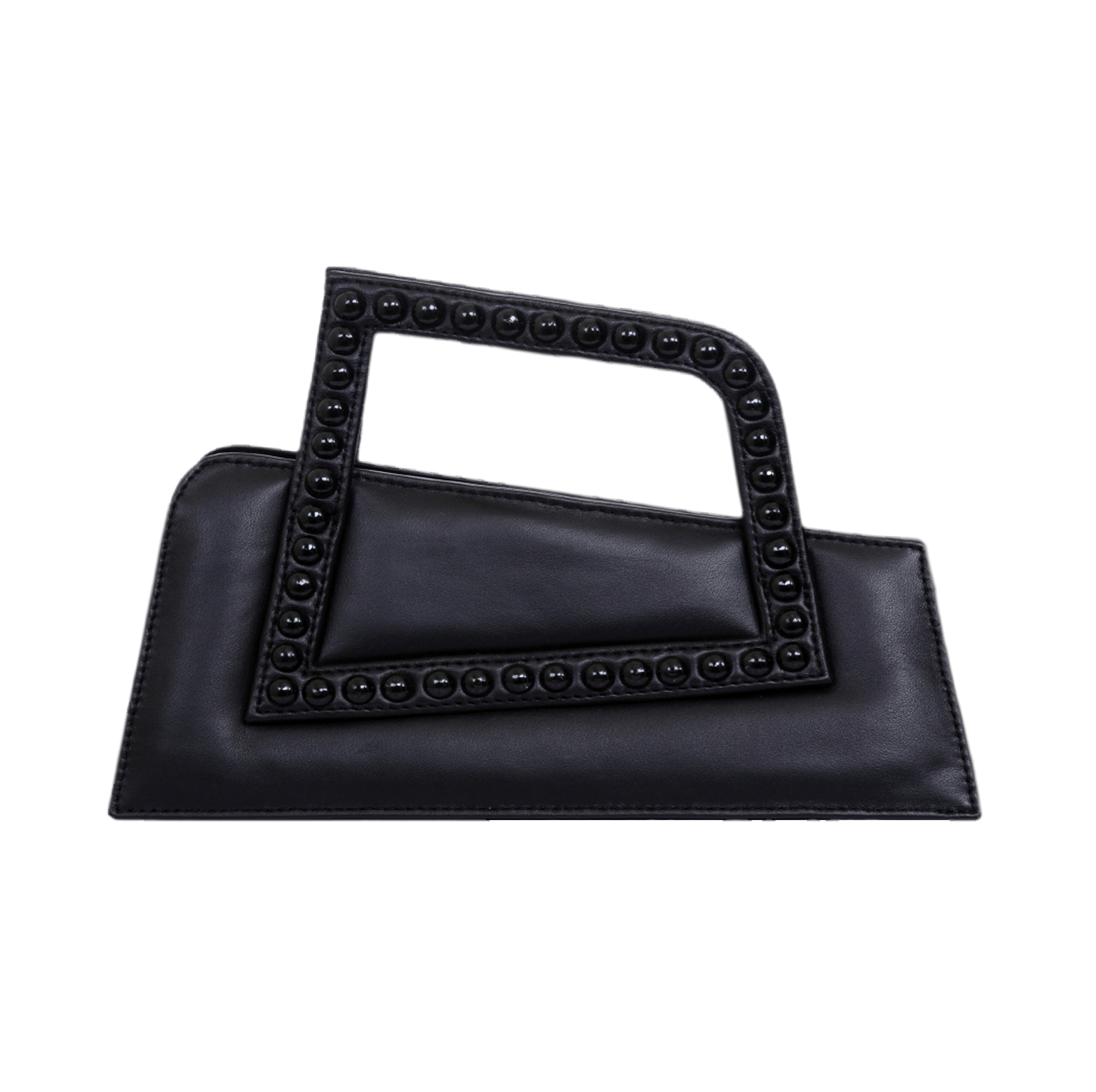 Jalila - Black - Top Handle Bag made by ALIEL