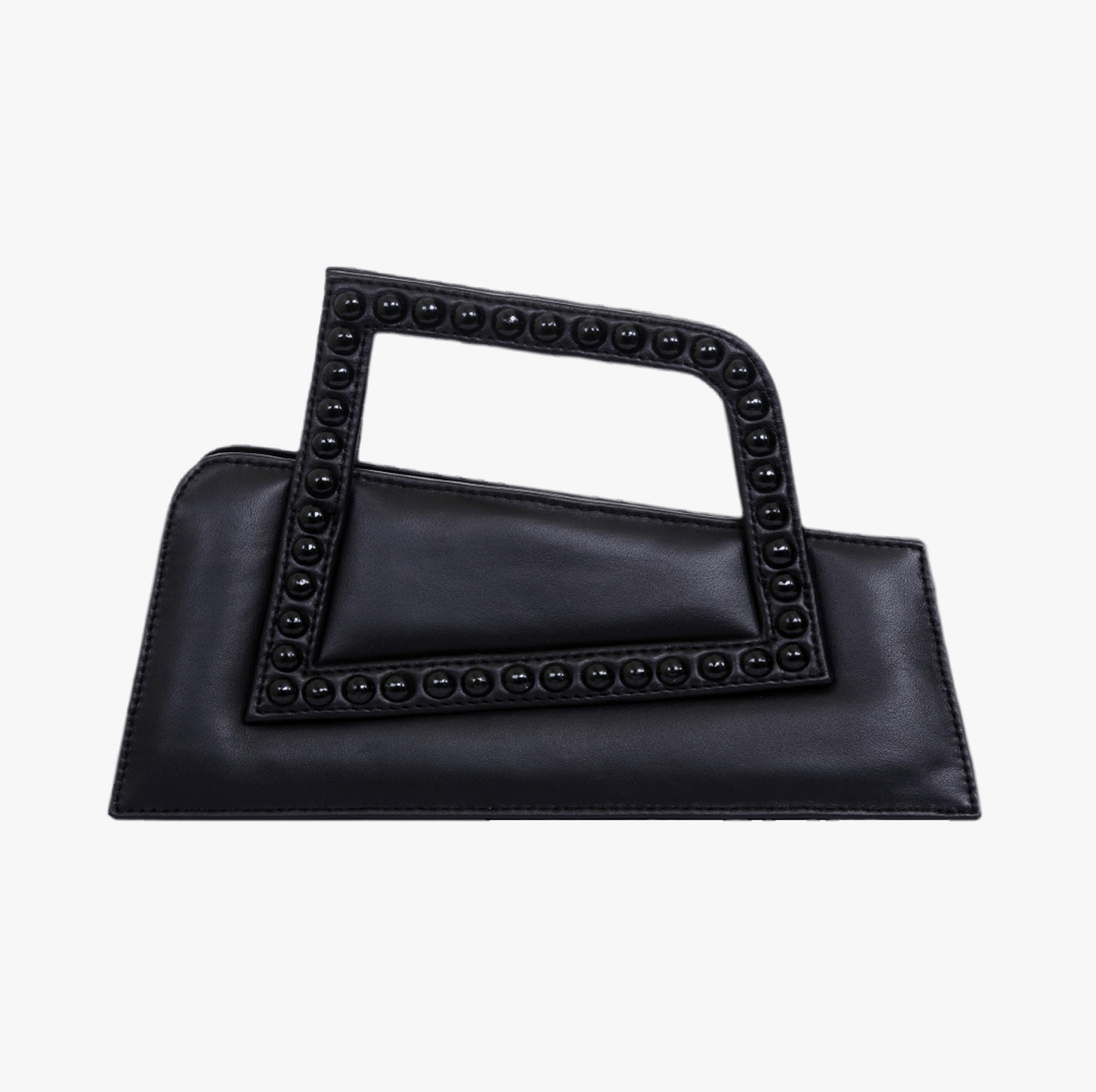 Jalila - Black - Top Handle Bag made by ALIEL