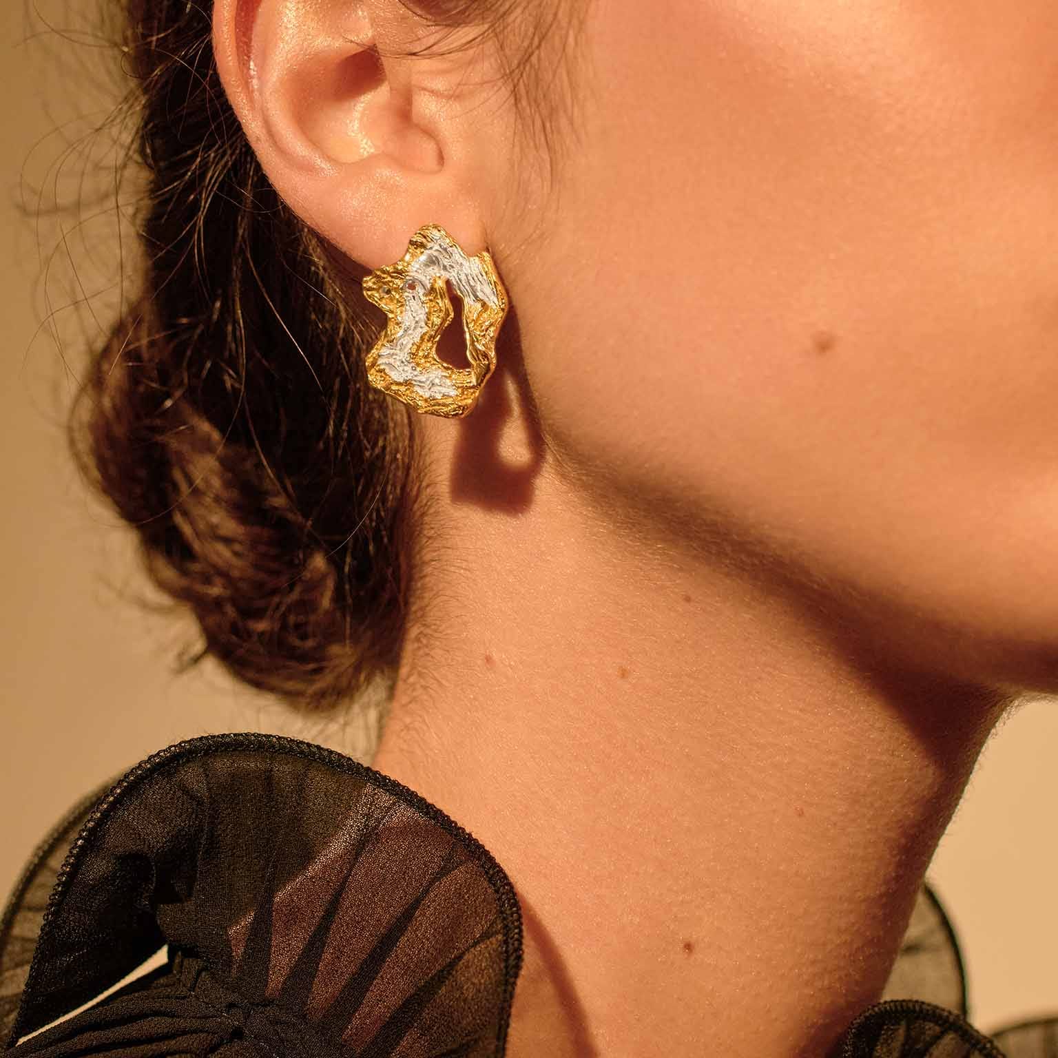 Soleil Earrings made by Loveness Lee
