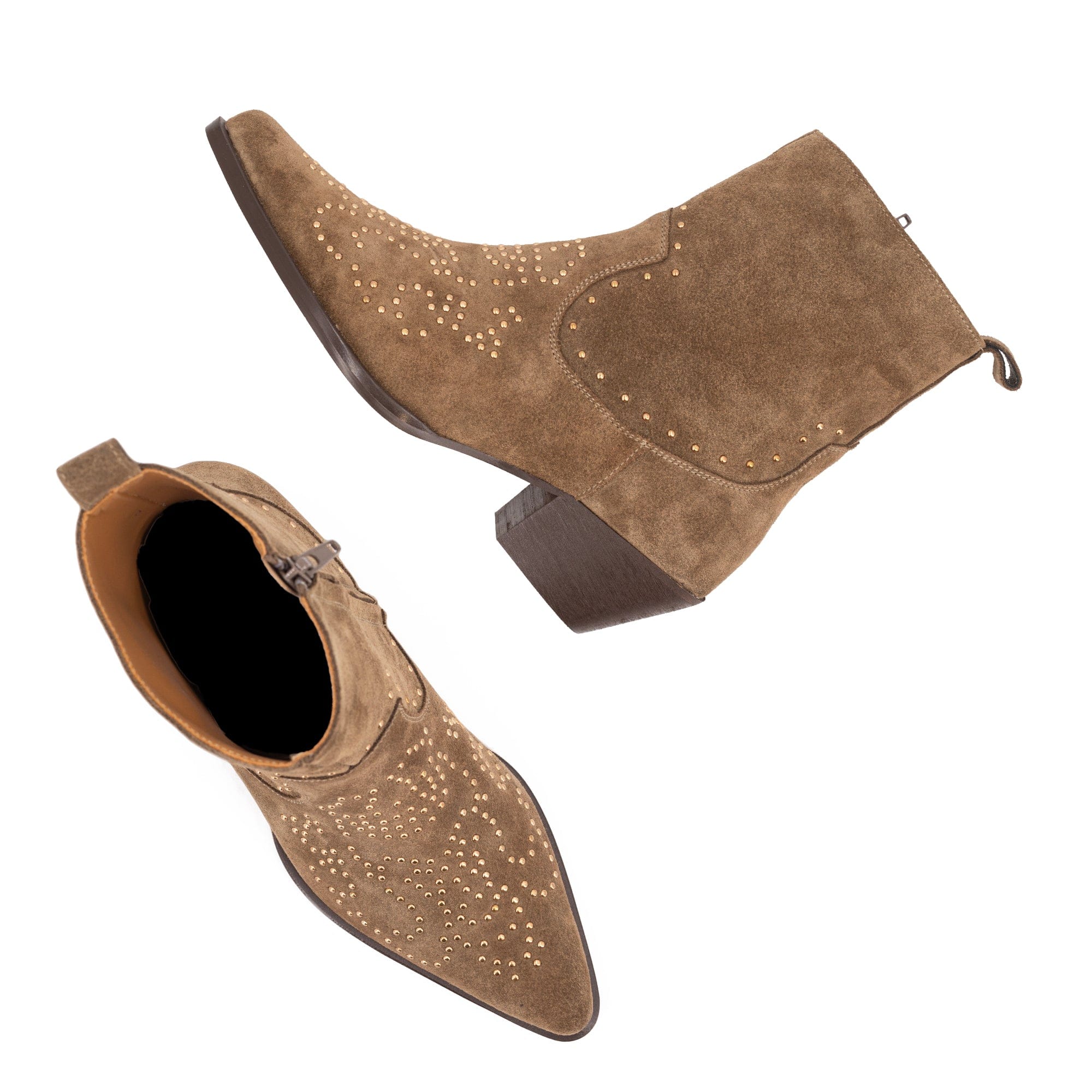 CAMERON SUEDE BOOTIES made by Toral