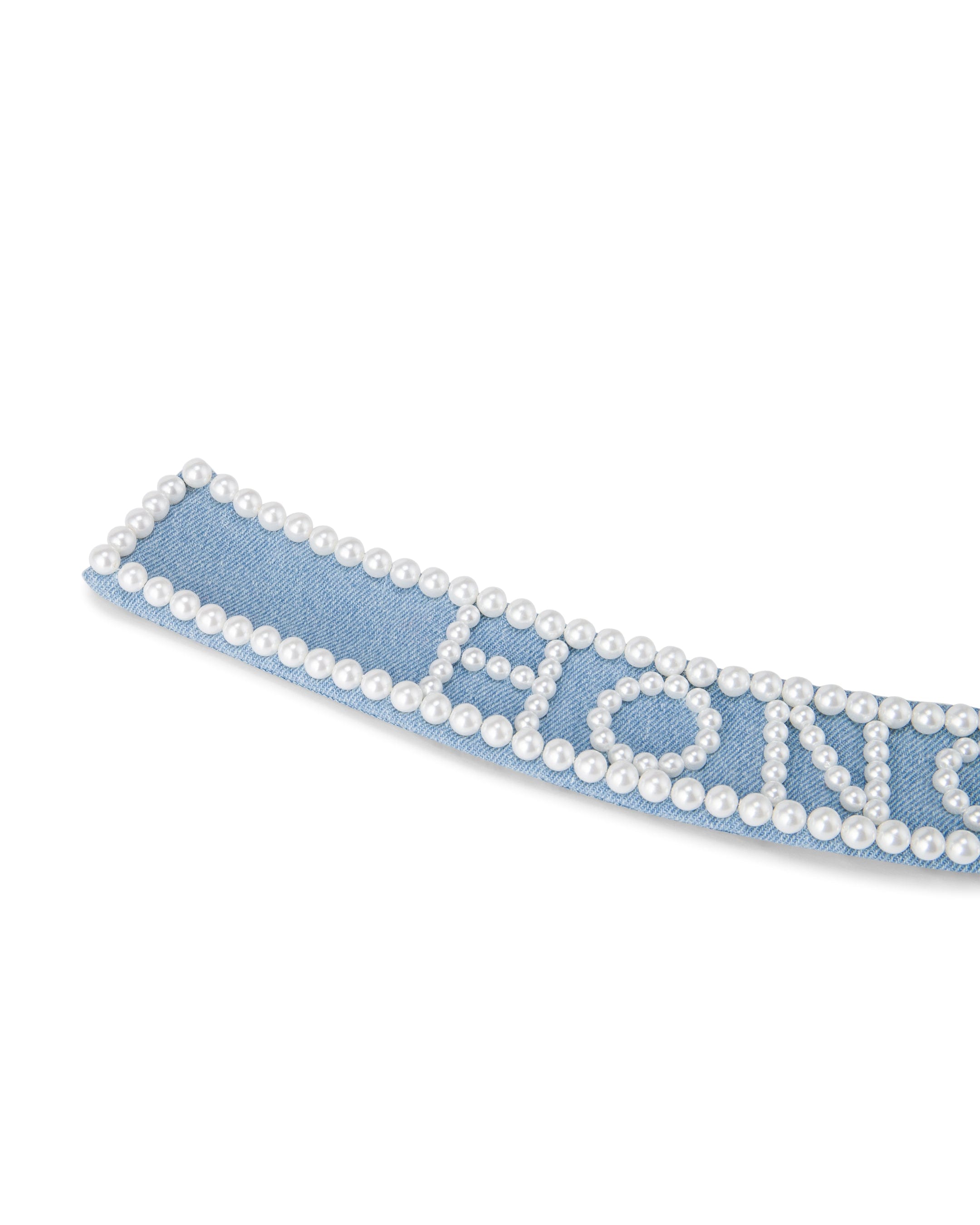 Honor Denim Crystal Choker made by ONORI