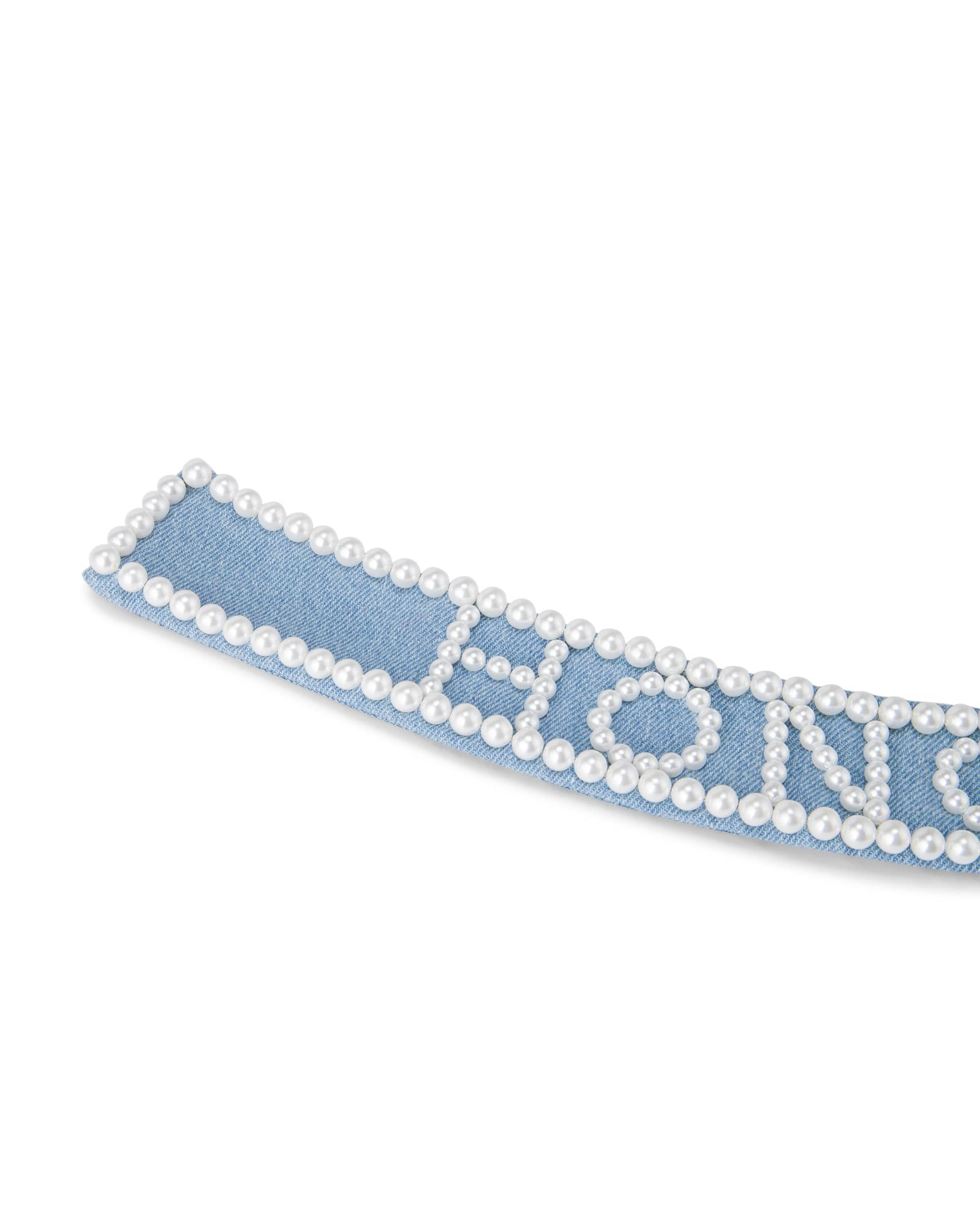 Honor Denim Crystal Choker made by ONORI