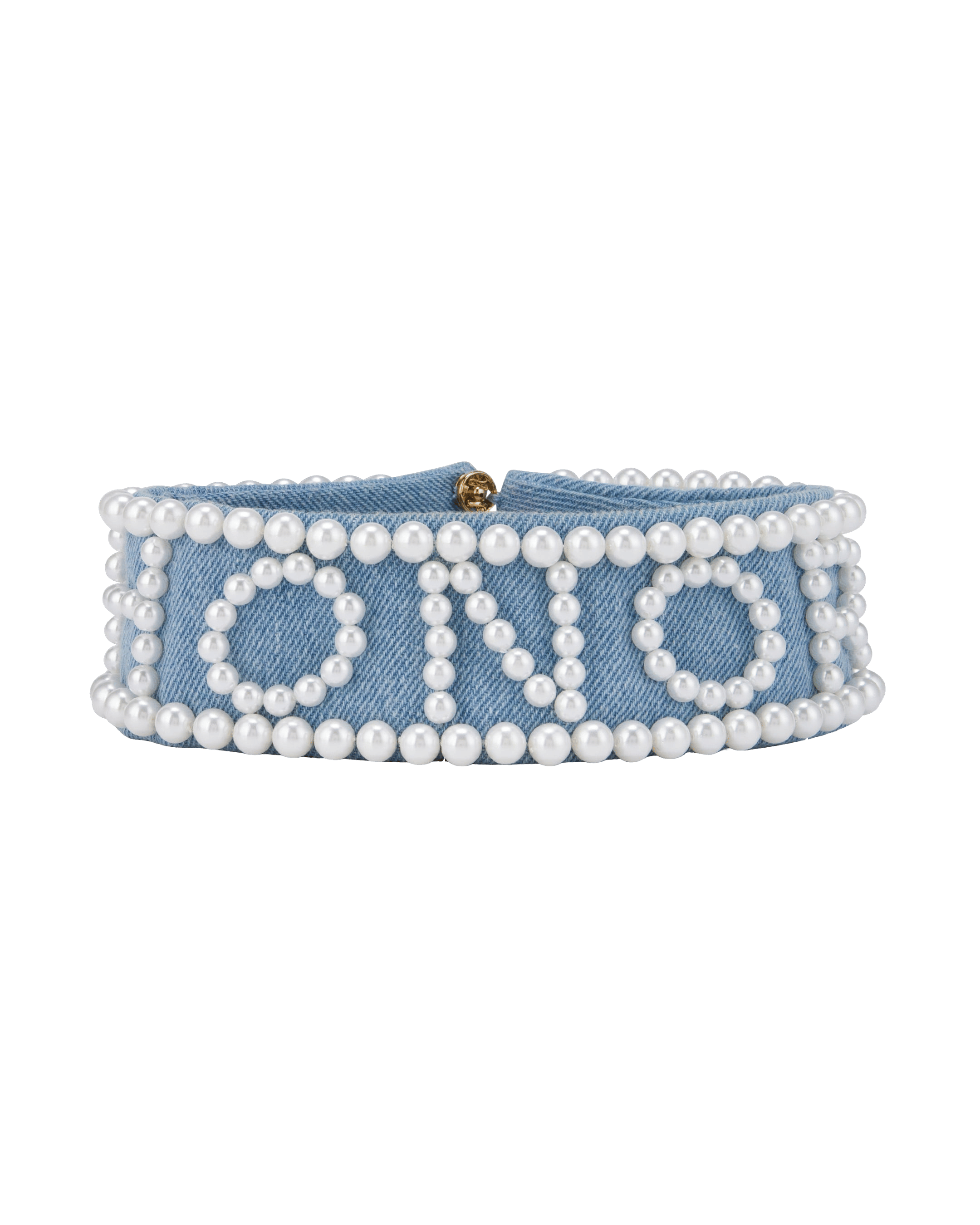 Honor Denim Crystal Choker made by ONORI