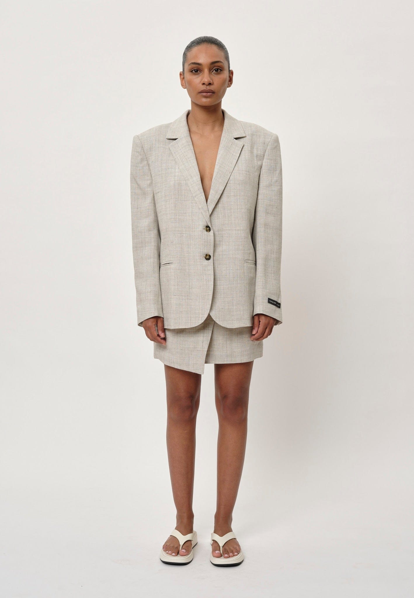 Matteo Blazer - Sand made by HERSKIND