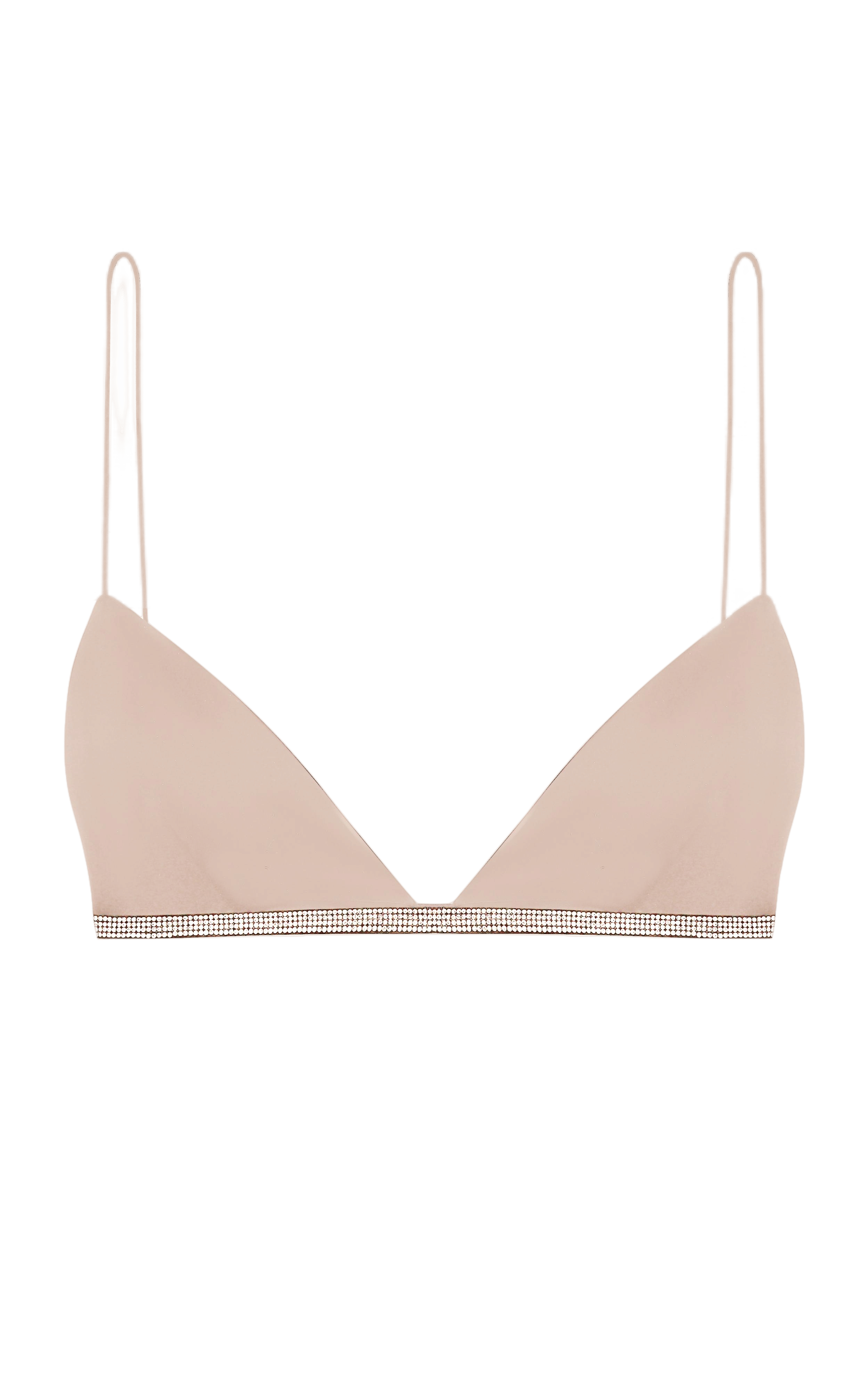 ROSIE SILK BRA in Pink made by NUÉ