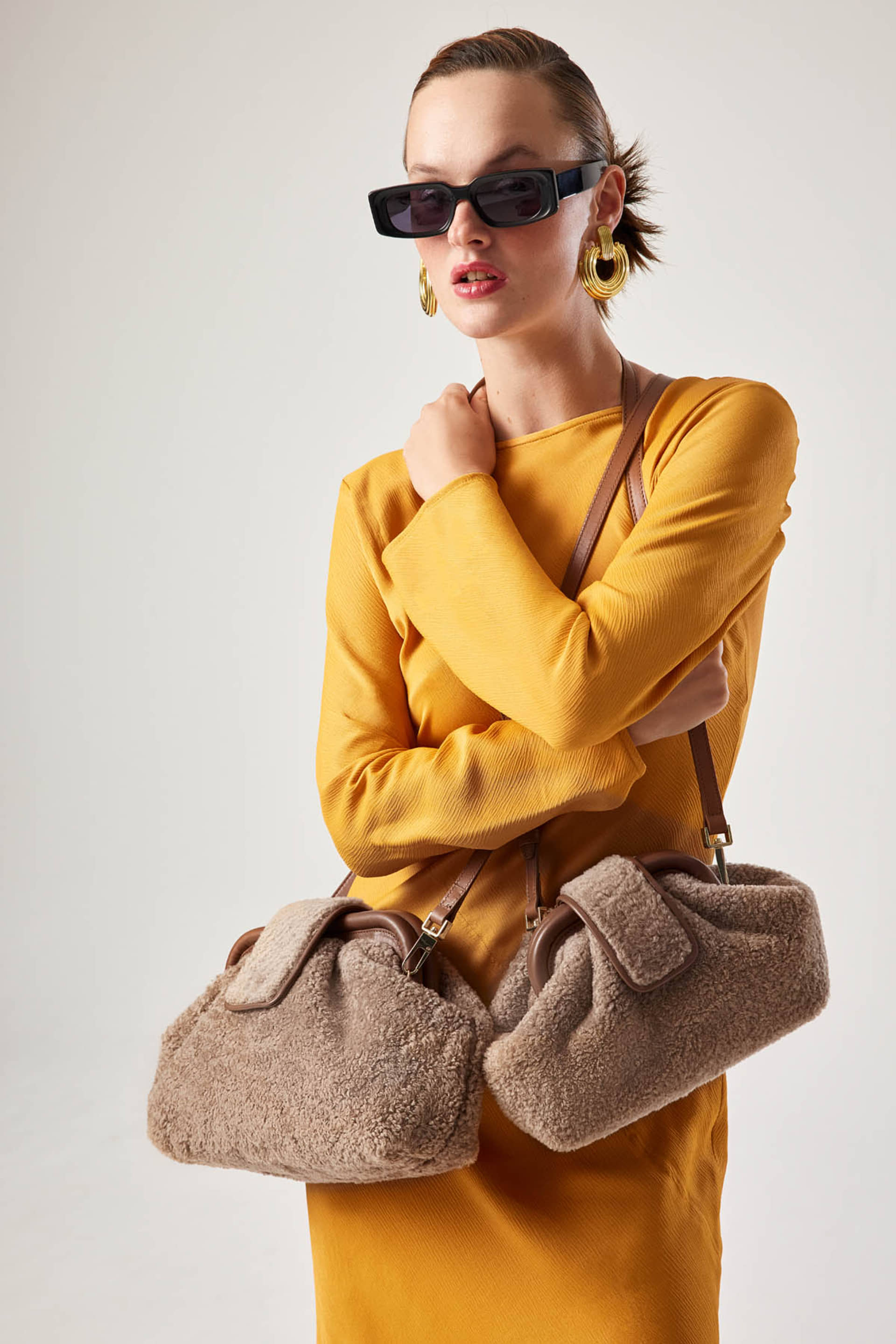 Eva Mini Sütlü Kahve in Brown made by Maven Bag