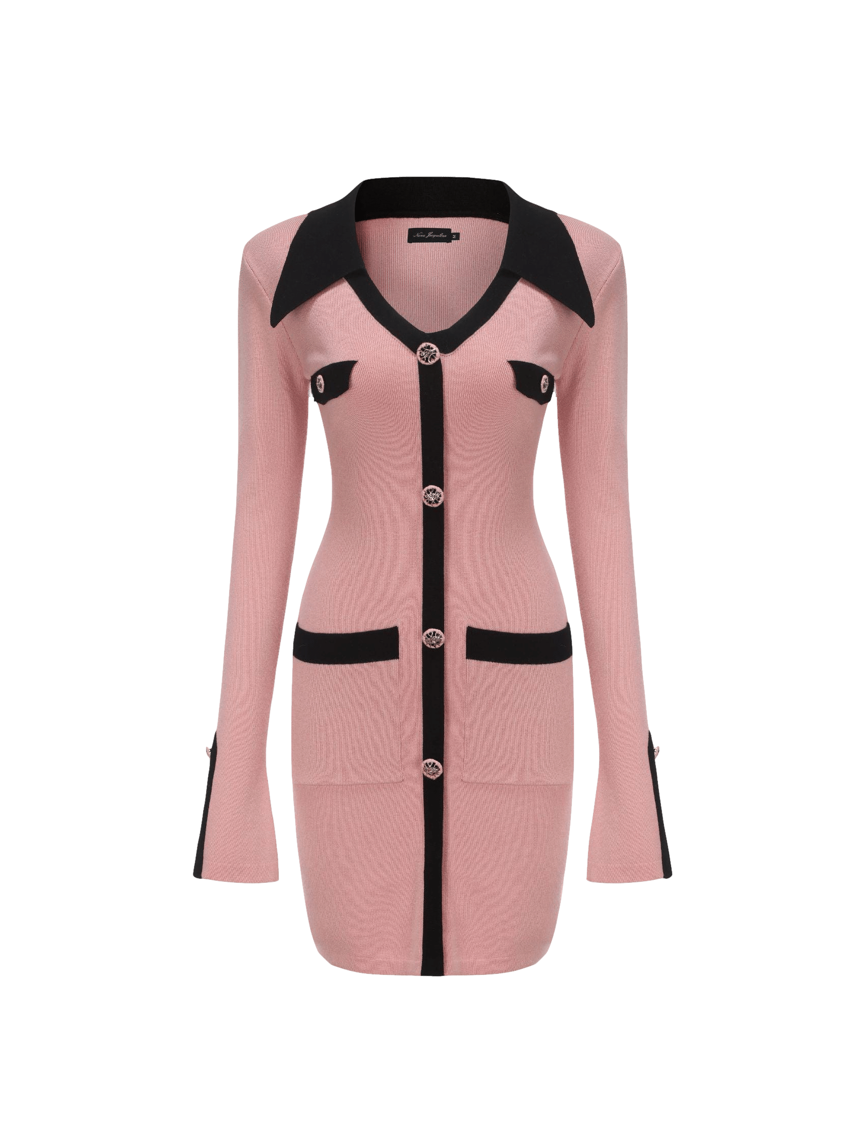 Ada Knit Dress in Pink made by Nana Jacqueline