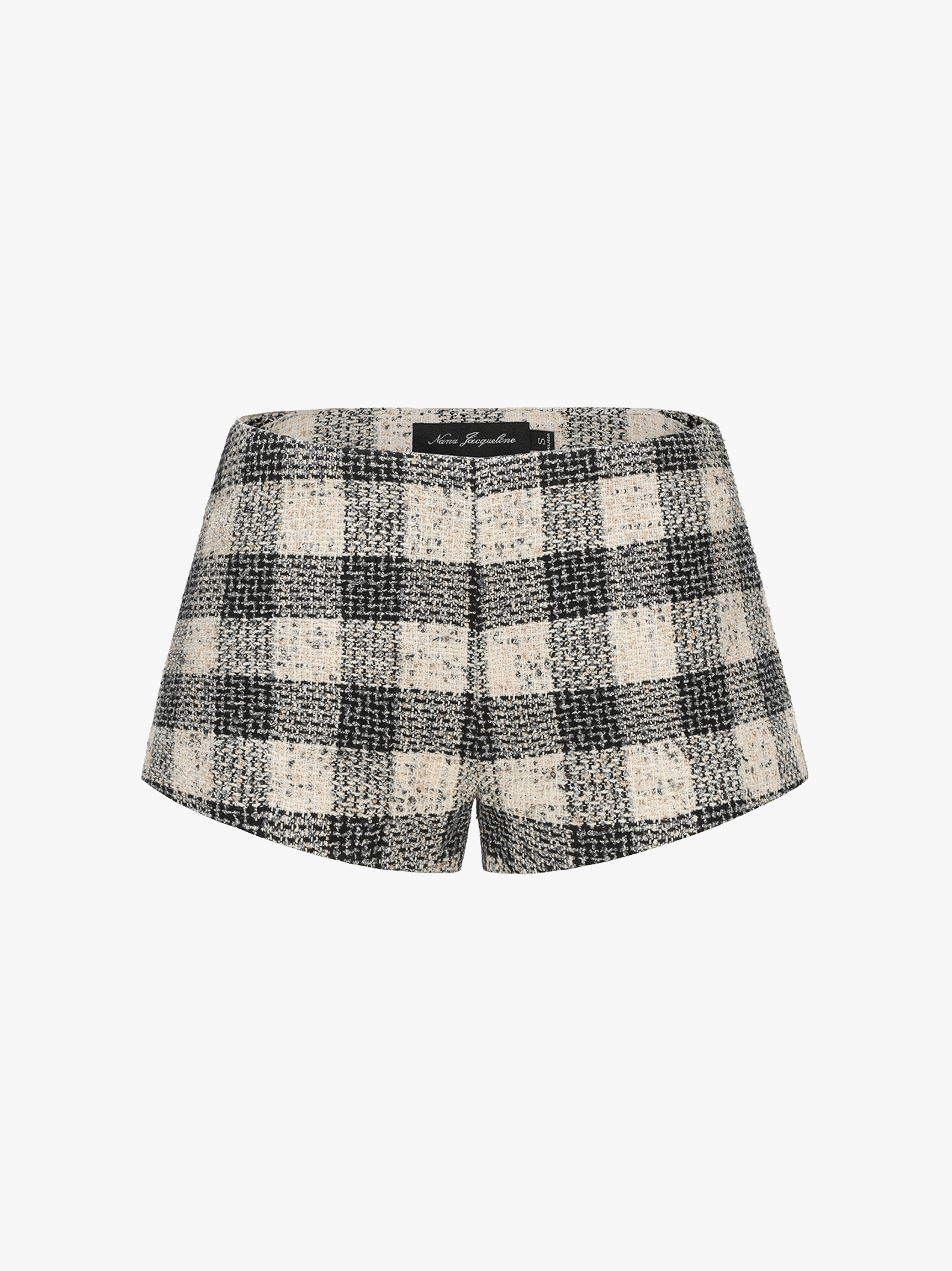 Anabella Shorts (Black Checkered) made by Nana Jacqueline