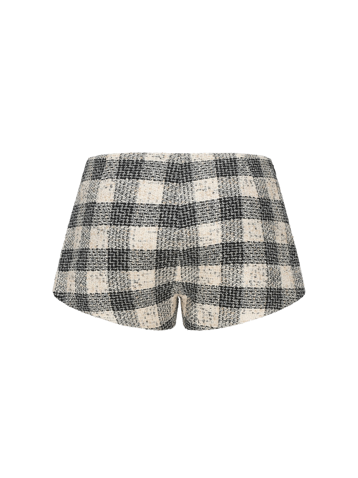 Anabella Shorts (Black Checkered) made by Nana Jacqueline