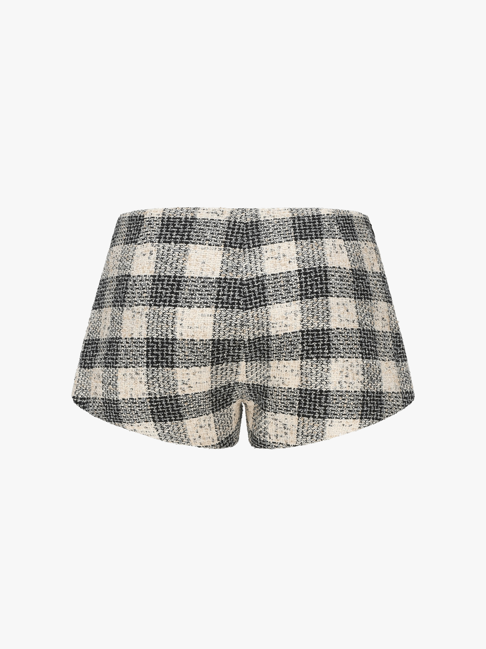 Anabella Shorts (Black Checkered) made by Nana Jacqueline