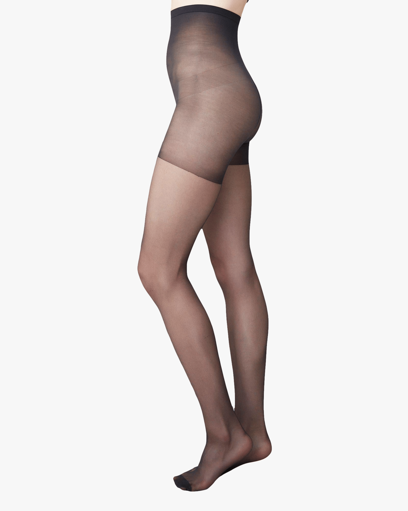 Tuva Sculpting Tights in Black made by Swedish Stockings