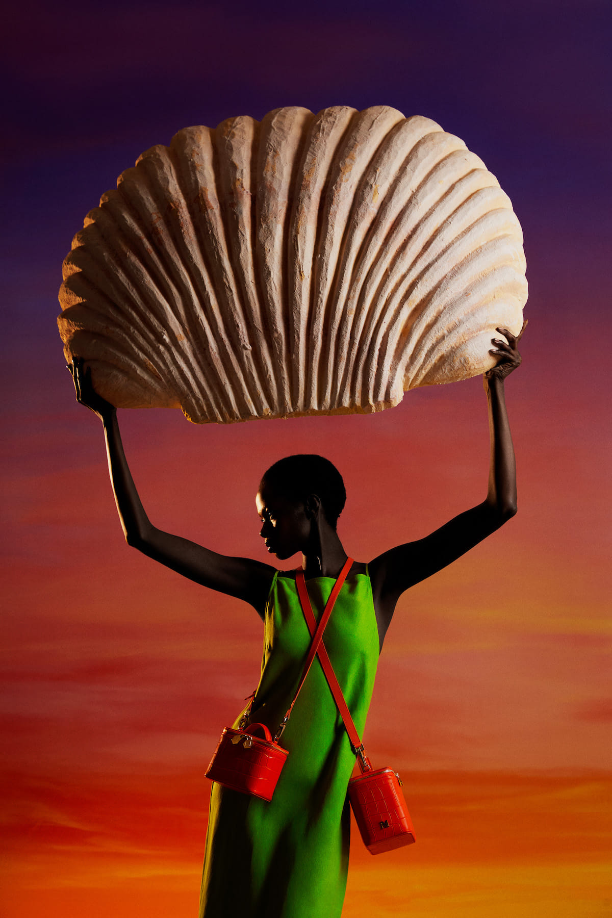 Betty Turuncu in Orange made by Maven Bag