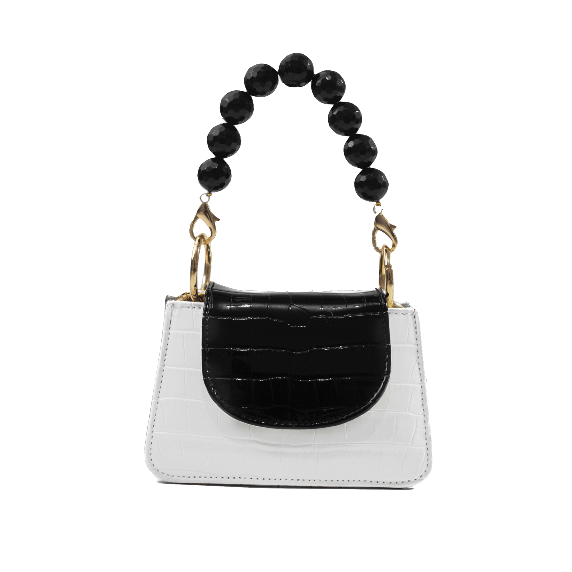 Horra - Black X White X Grey - Mini bag made by ALIEL