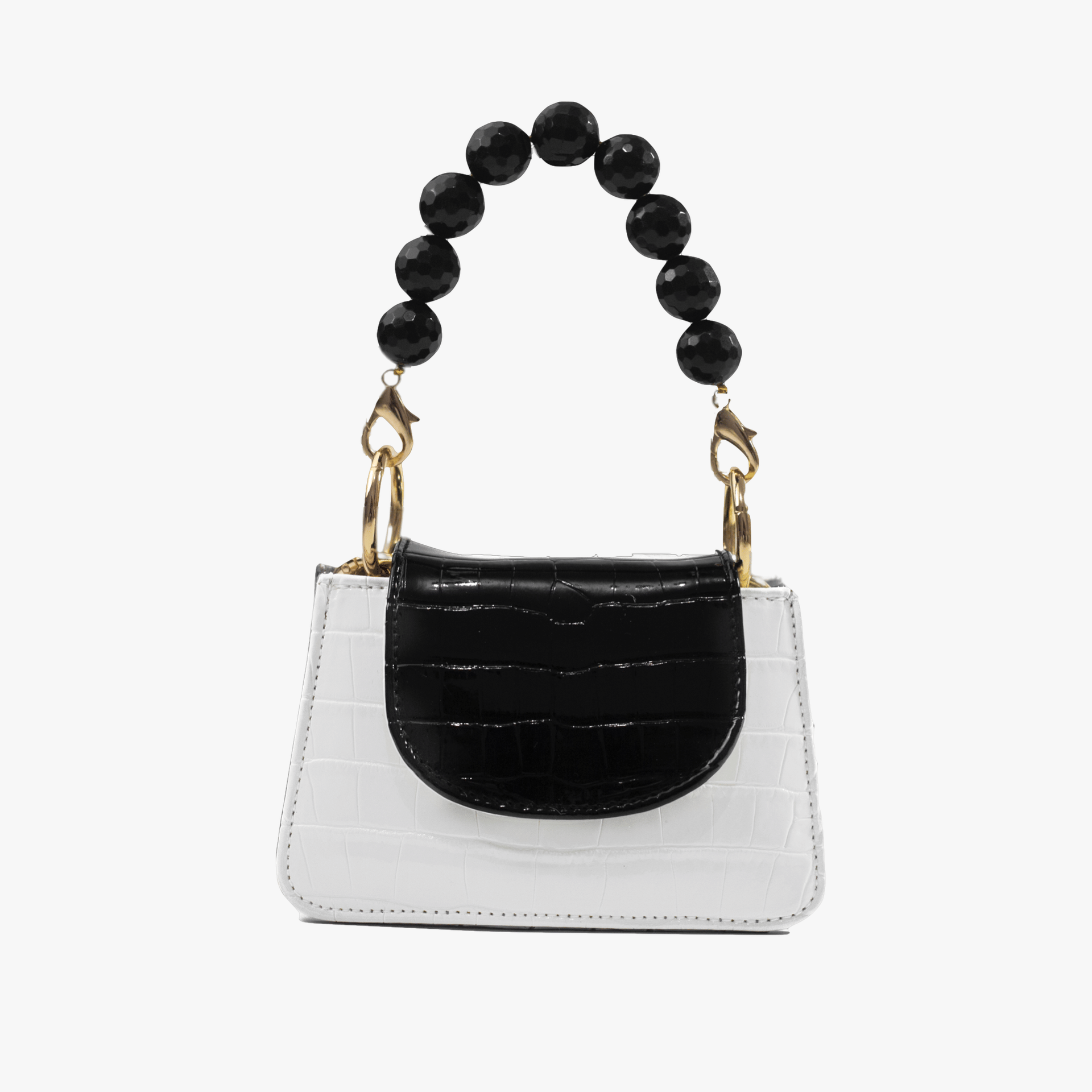 Horra - Black X White X Grey - Mini bag made by ALIEL