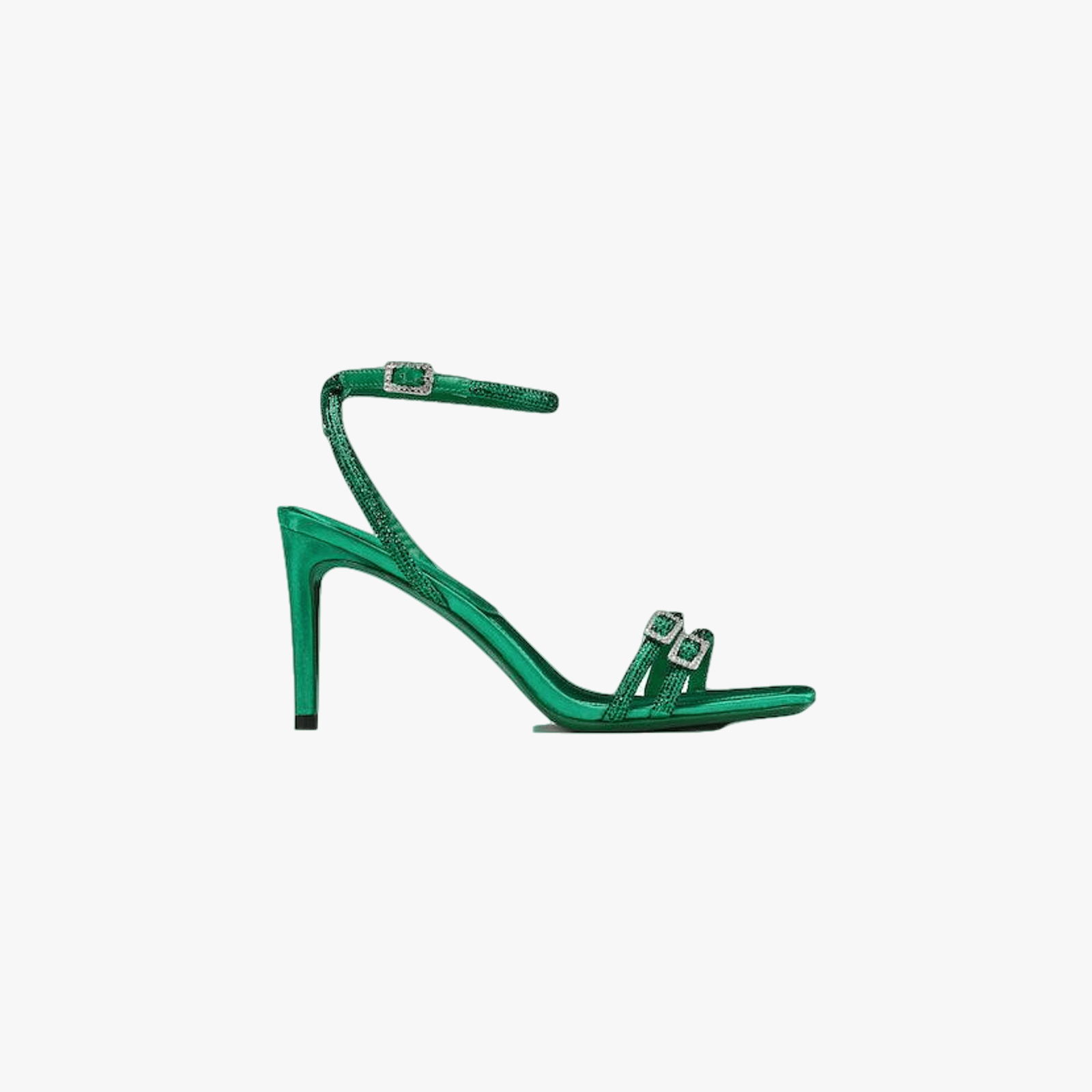 Green Miah Sandals (Final Sale) in Green made by Nana Jacqueline