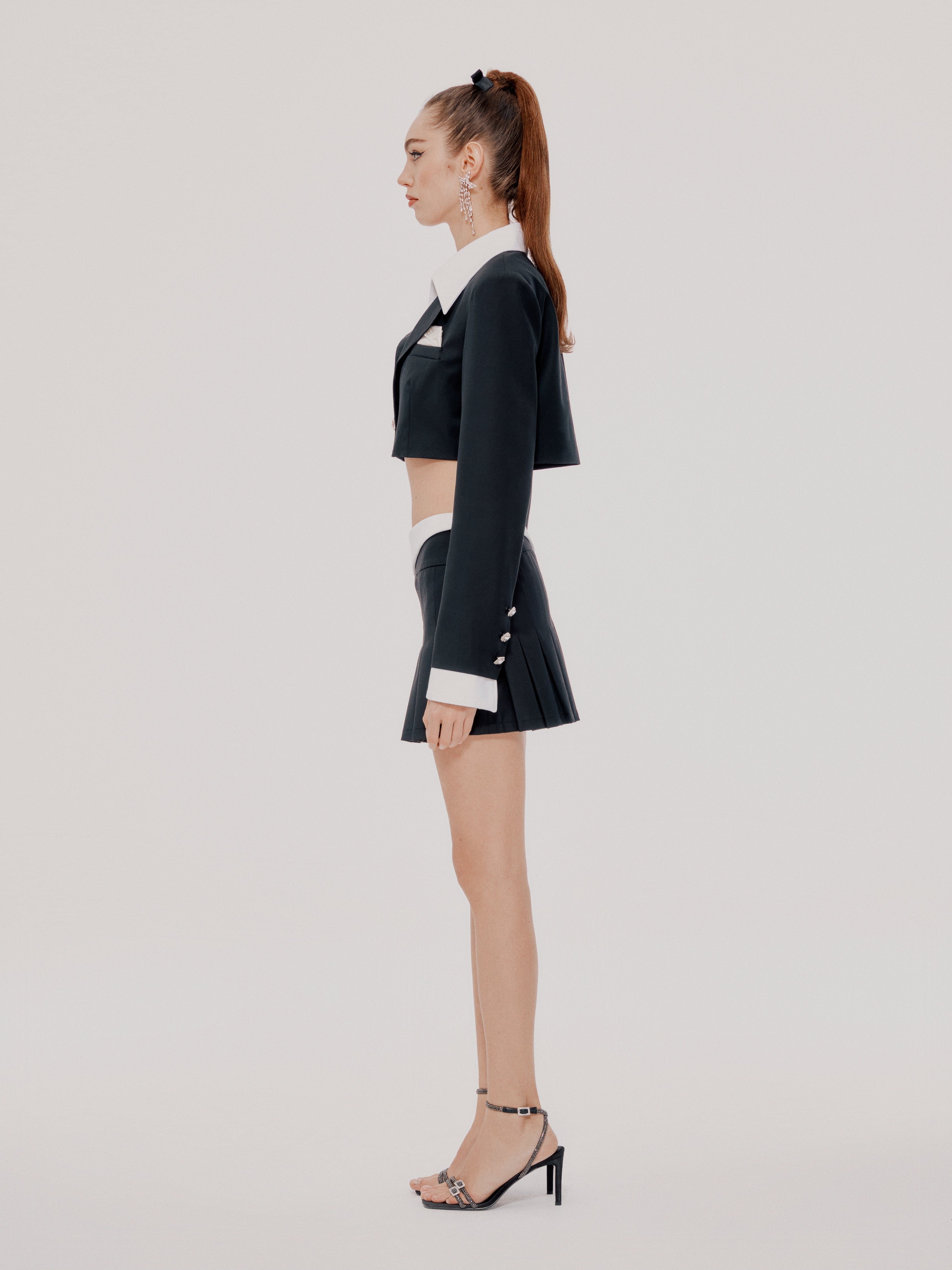 Anele Blazer in Black made by Nana Jacqueline