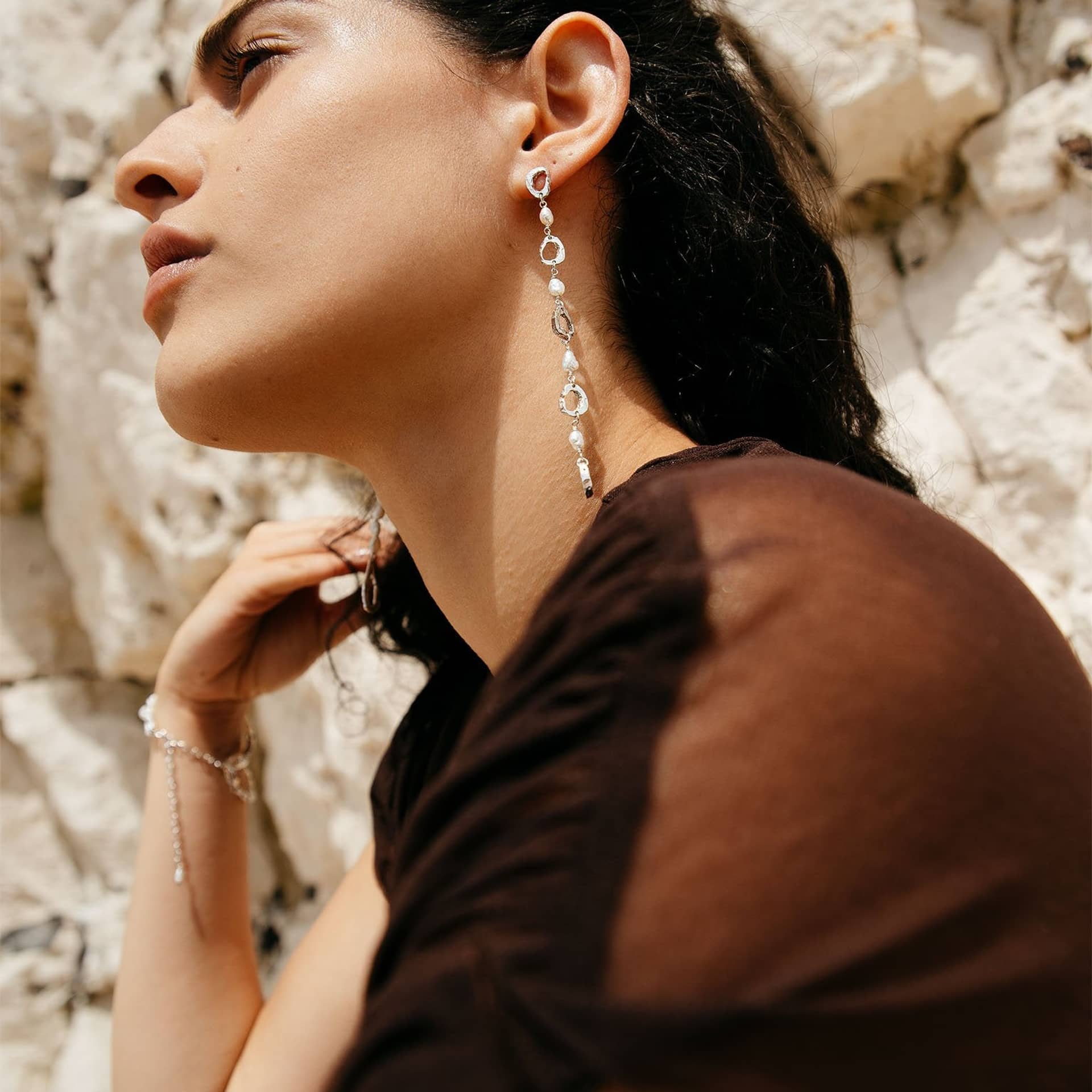 Essene Earrings made by Loveness Lee