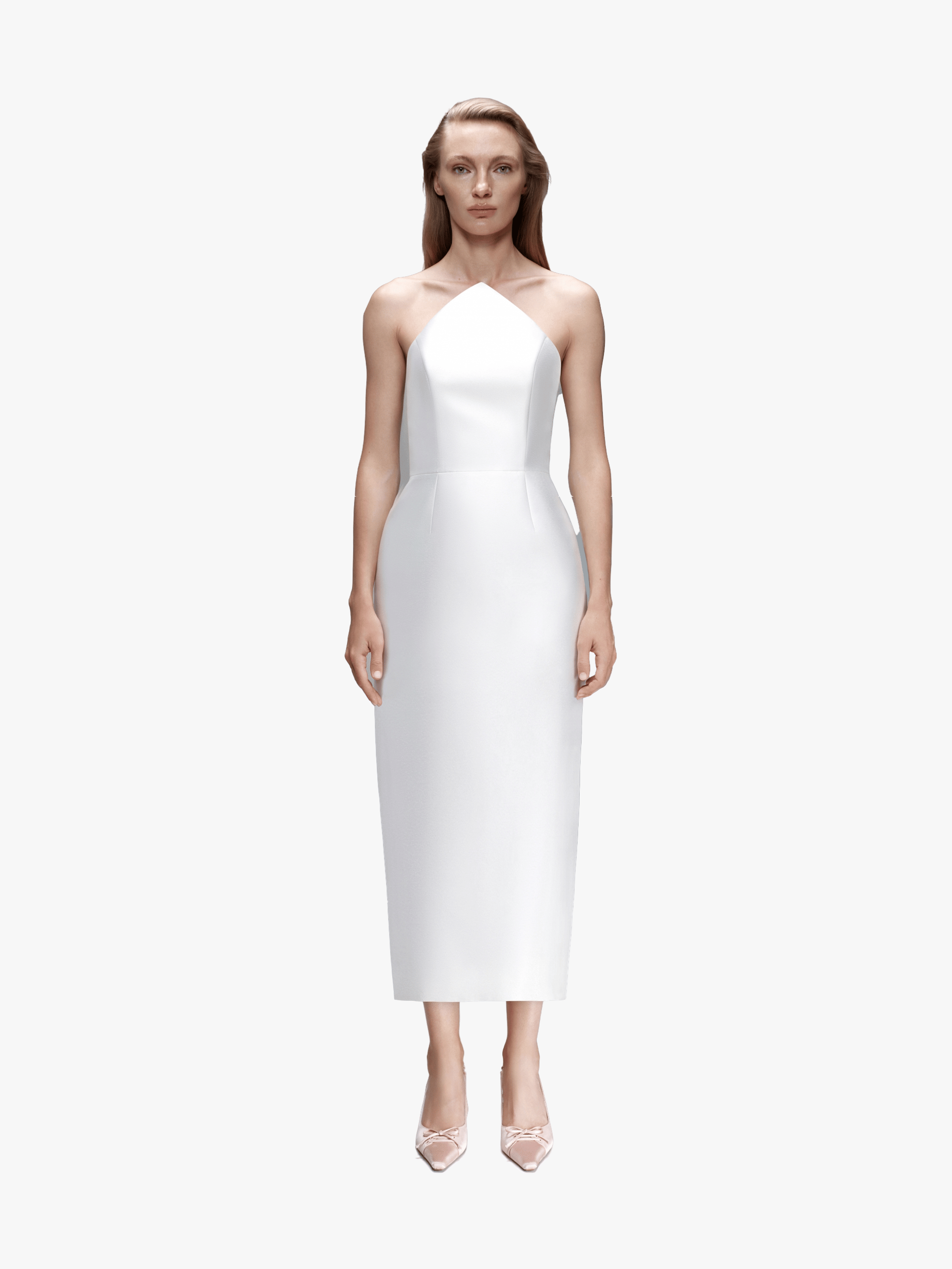 Strapless Midi Dress made by NDS The Label