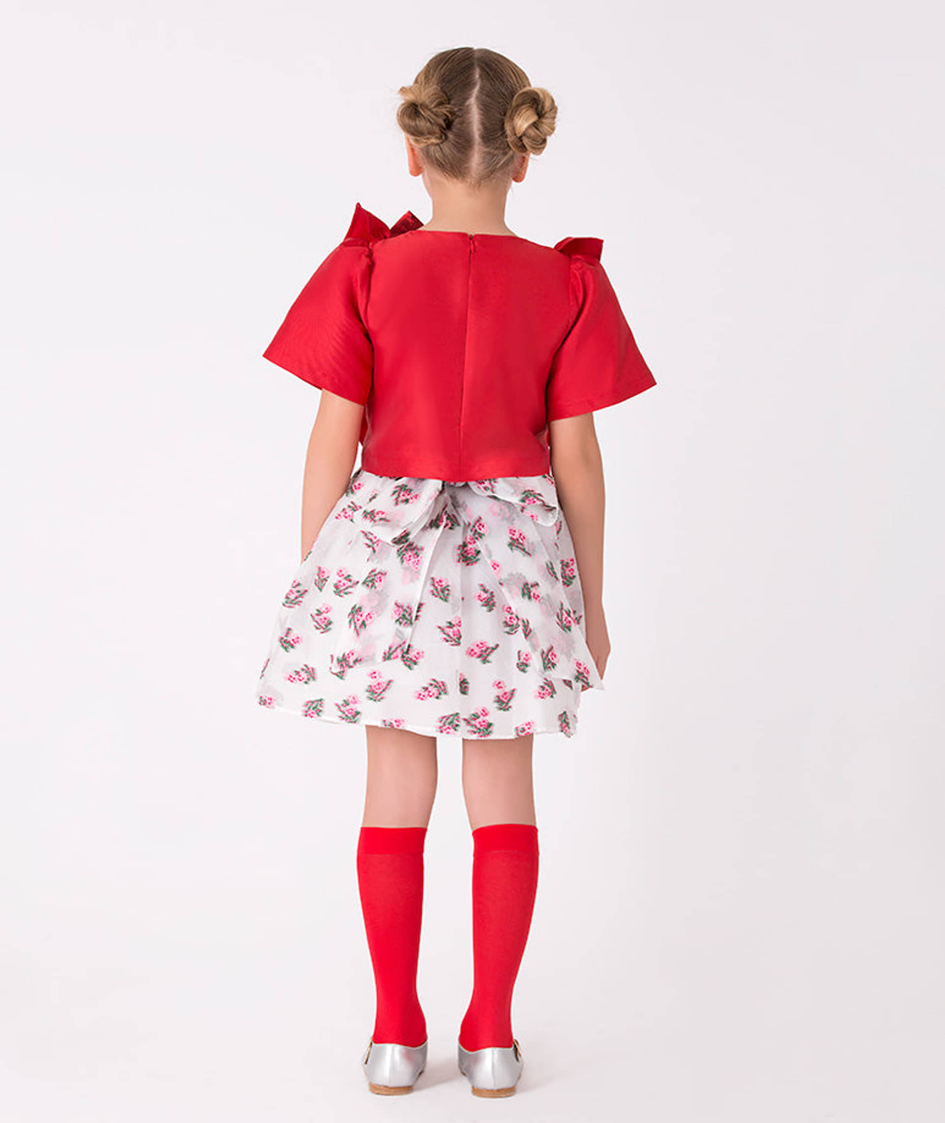 Jacquard Bow Outfit | 2 Pieces made by Mama Luma