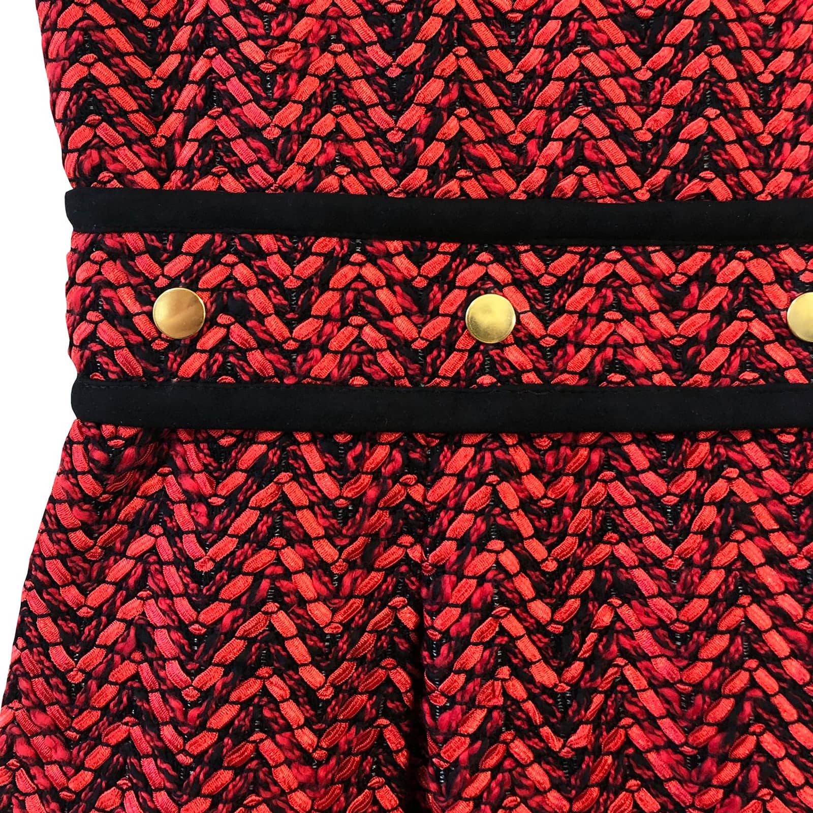 Sameera Dress - Red made by SEMSEM