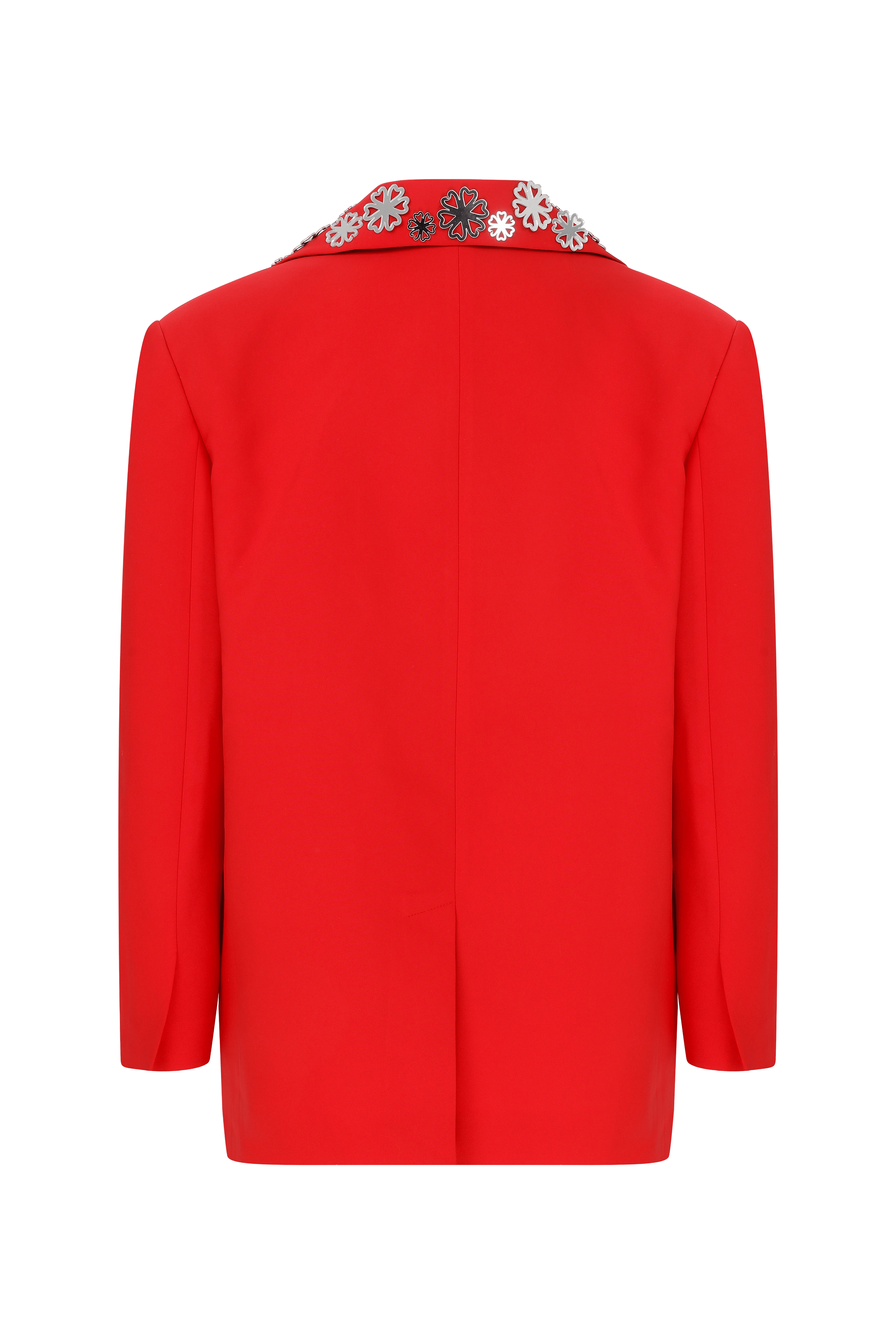 Red Midnight Mirror Chic Jacket made by Declara