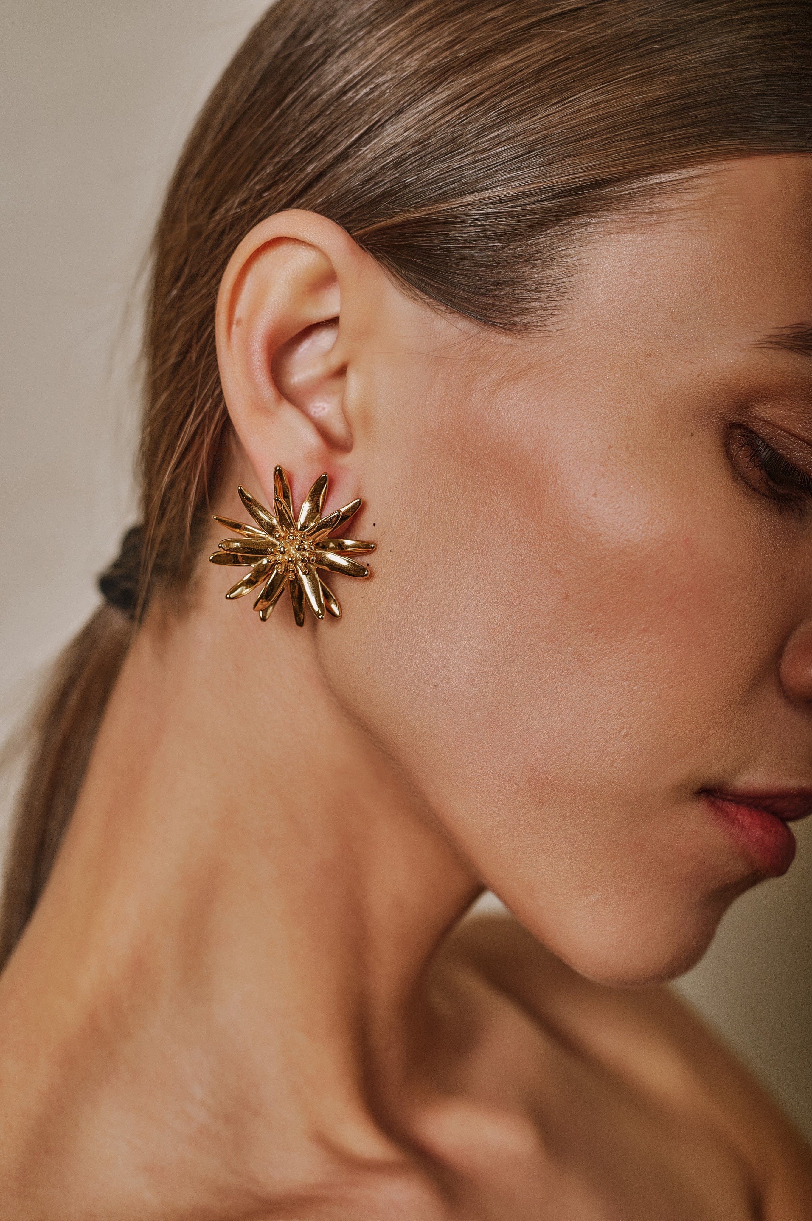 Serafina Earrings made by Decolet The Label