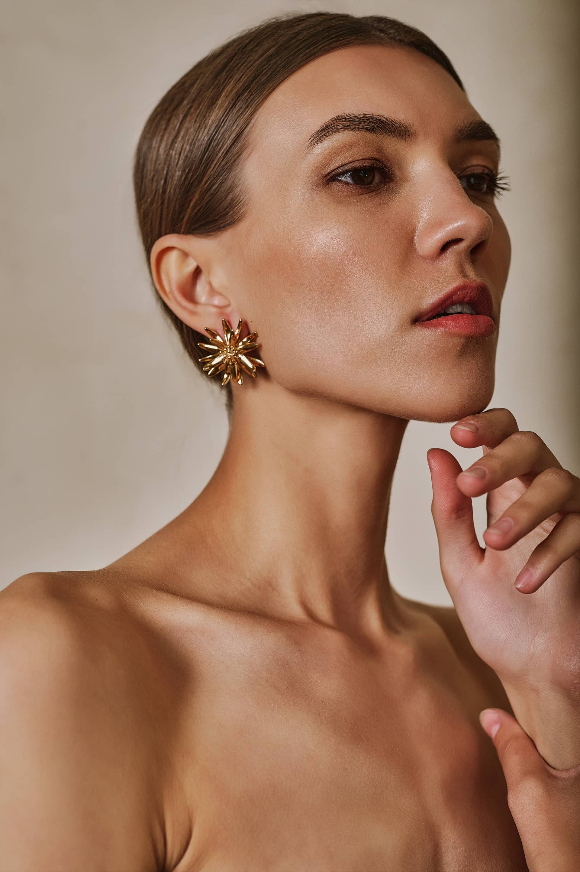 Serafina Earrings made by Decolet The Label