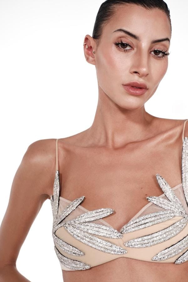 PALME LEAF BRALETTE made by NUÉ