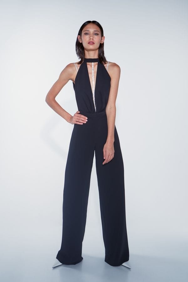 "V"JUMPSUIT made by NUÉ