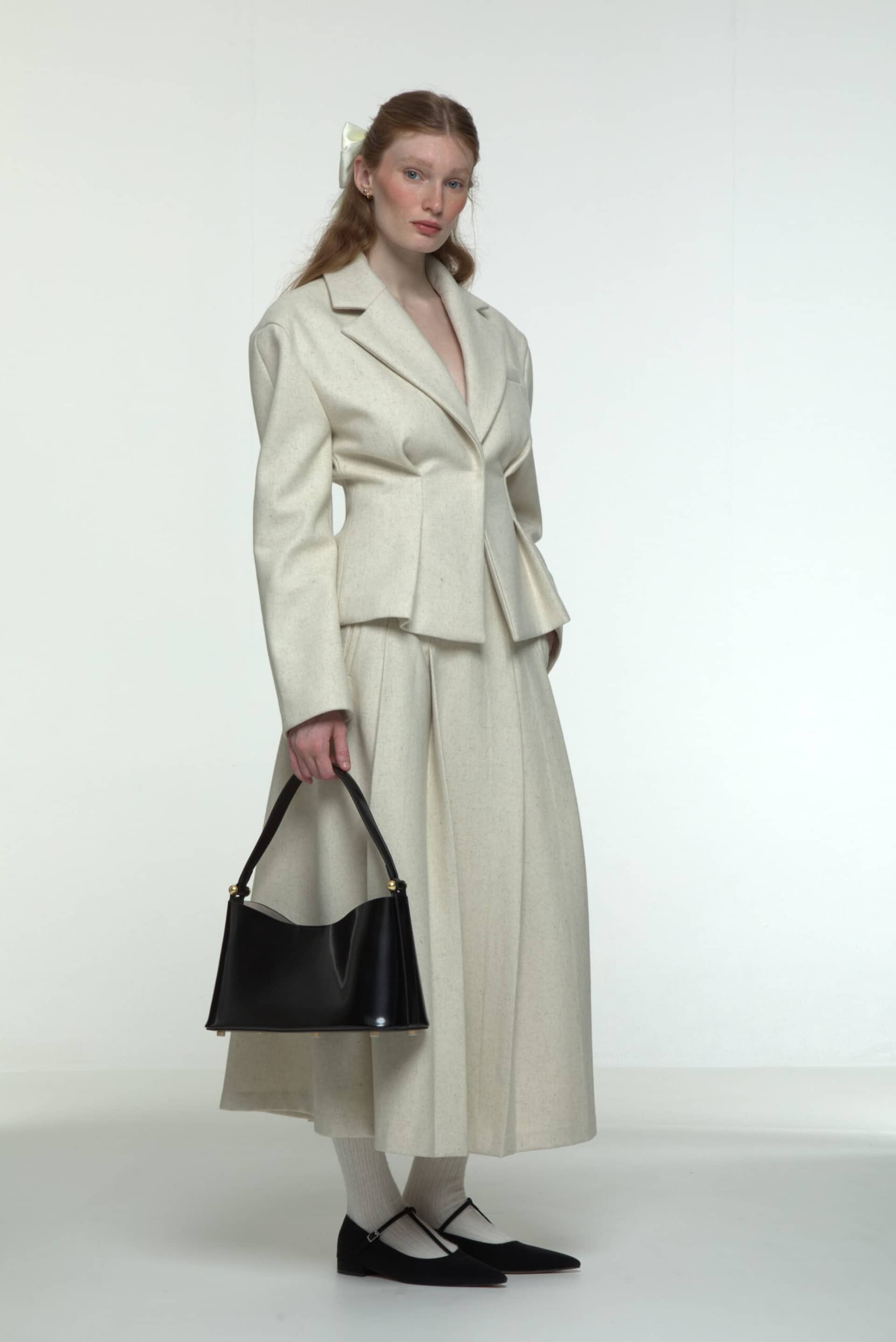 Patent leather handbag made by AFTERHOURS