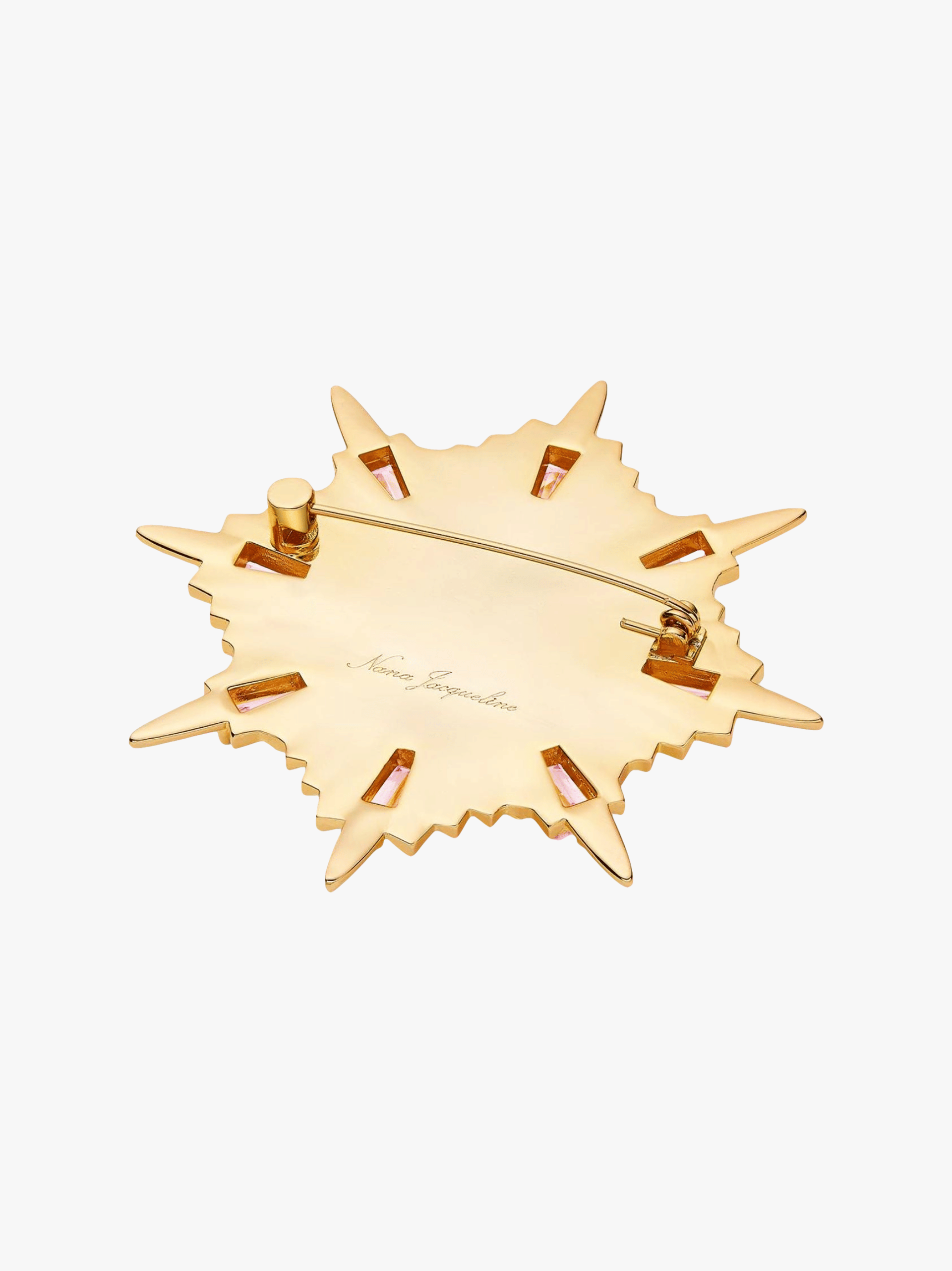 Claudia Brooch in Gold made by Nana Jacqueline