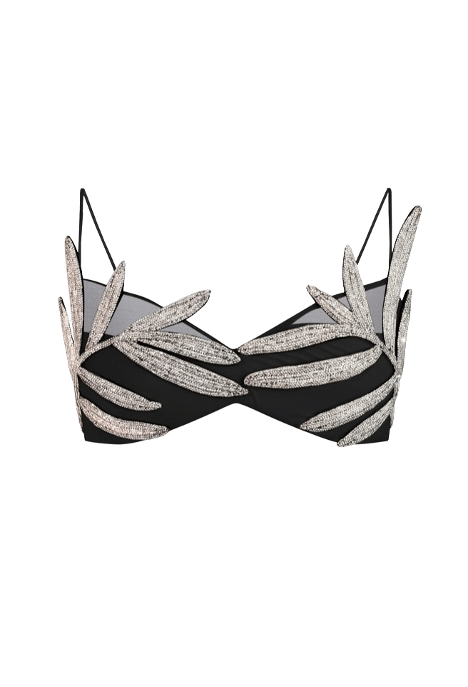 PALME LEAF BRALETTE made by NUÉ