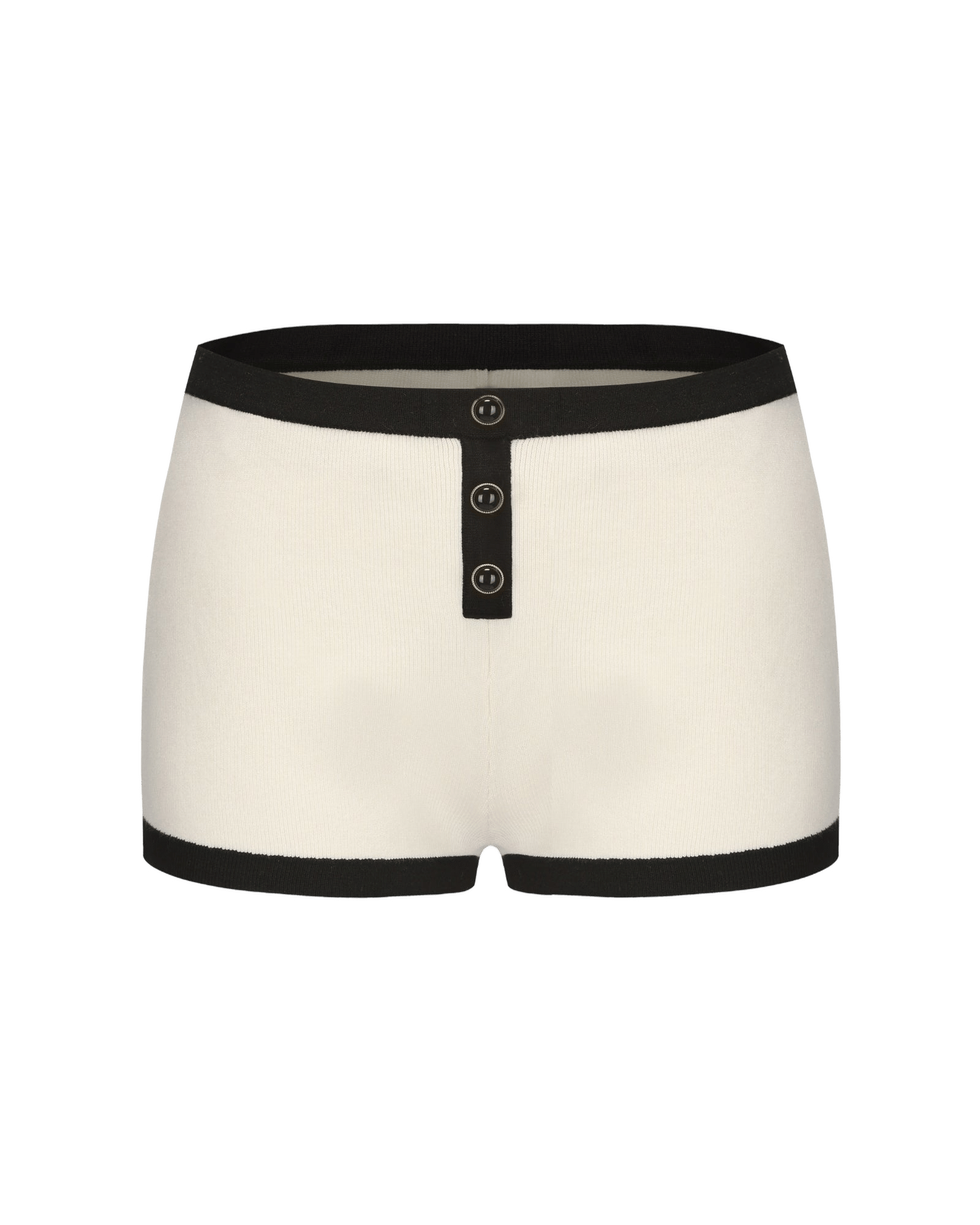 Eliza Knit Shorts (White) made by Nana Jacqueline