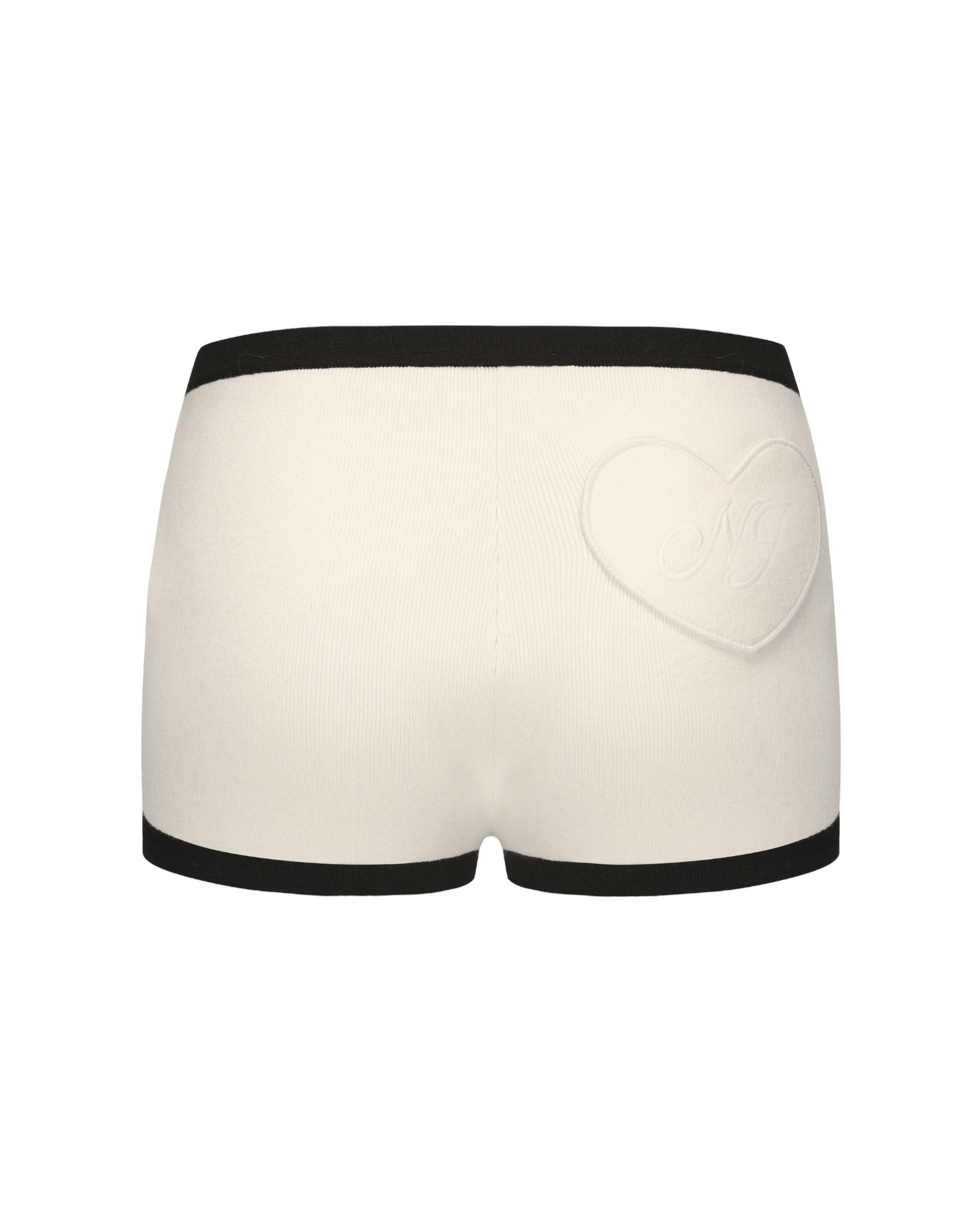 Eliza Knit Shorts (White) made by Nana Jacqueline