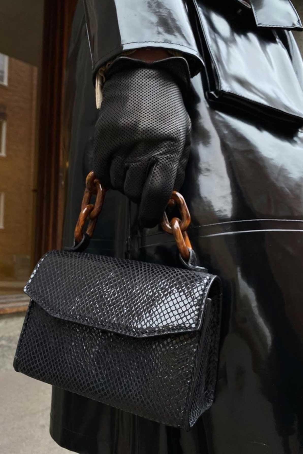 Statement Perforated Black made by Handsome Stockholm