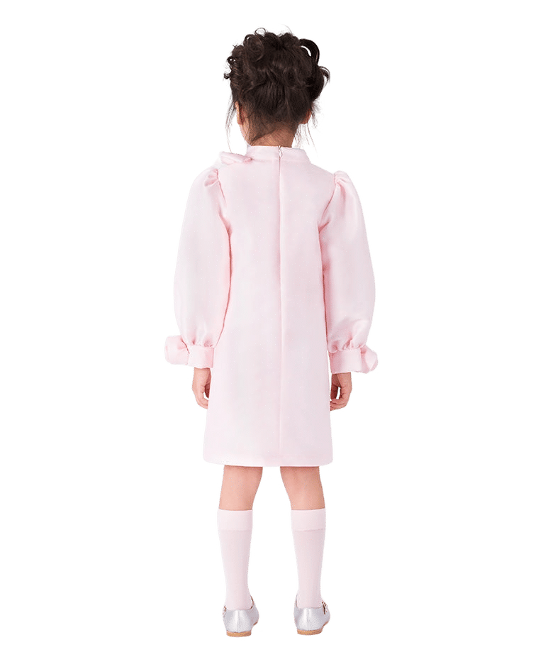 3D Rose Appliqué Girls Dress made by Mama Luma