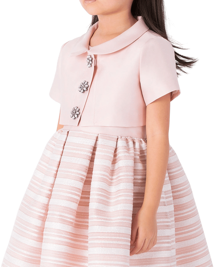 Enchanting Brooch Girls Dress made by Mama Luma