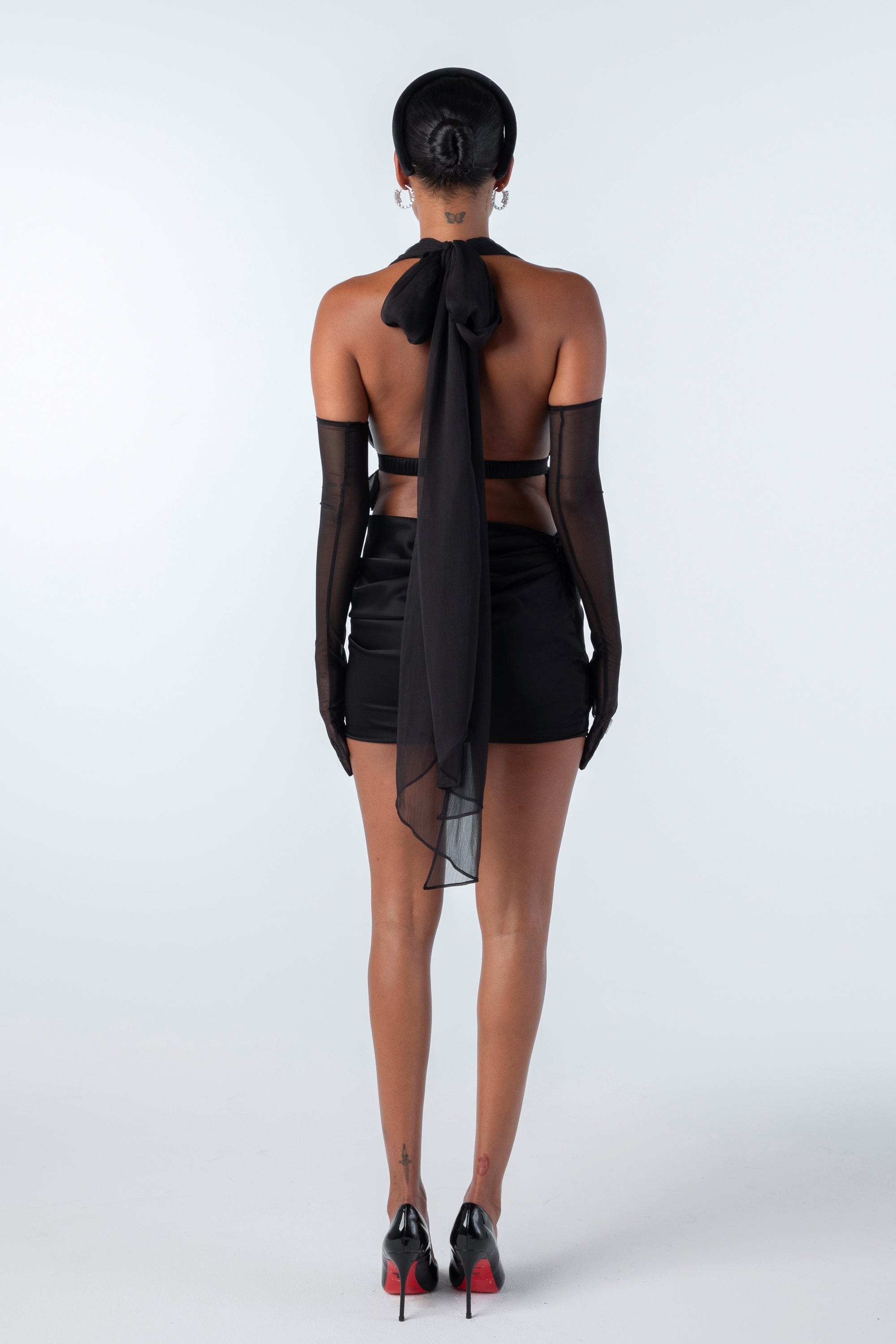 Giselle Top (Black) made by Nana Jacqueline