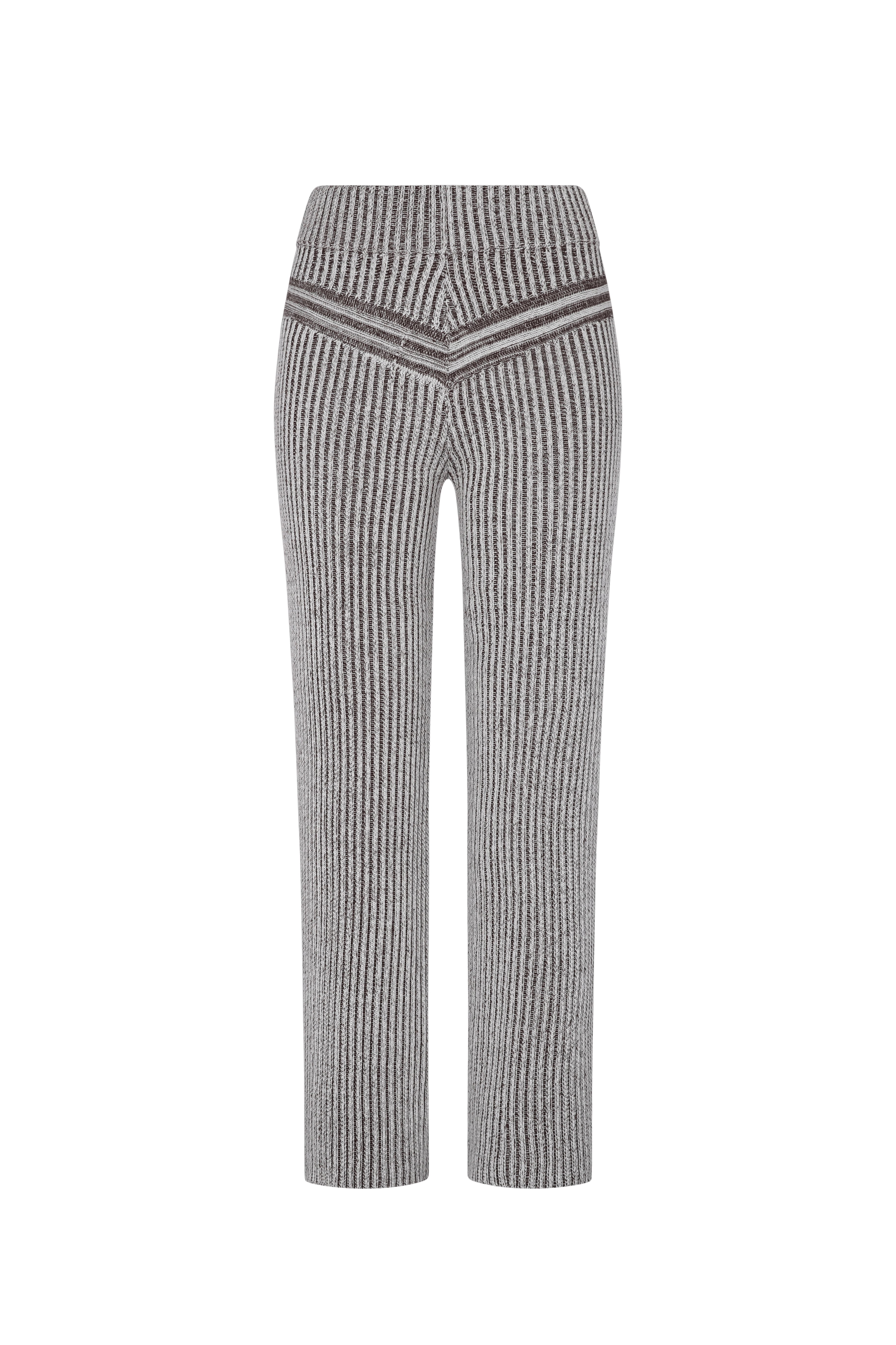 Corriente Pant Ivory Brown made by Peregrina