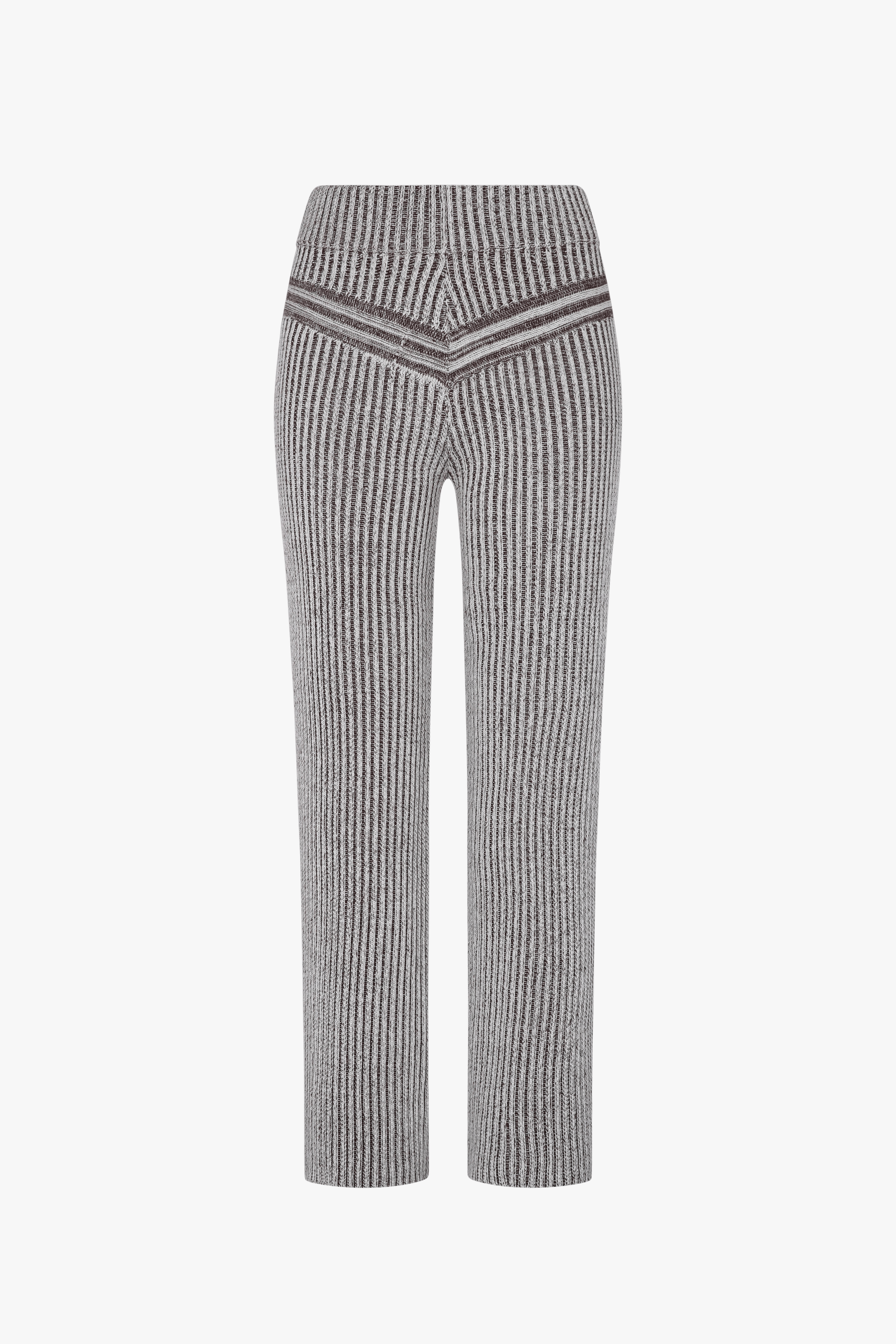 Corriente Pant Ivory Brown made by Peregrina