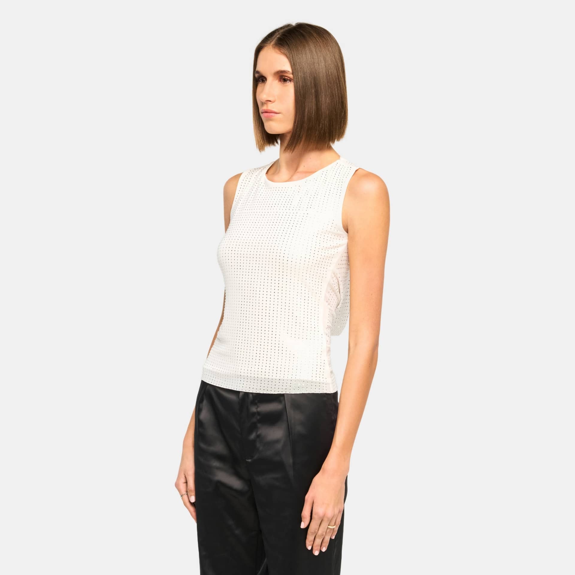 MESHA Rhinestone Top made by OW Collection