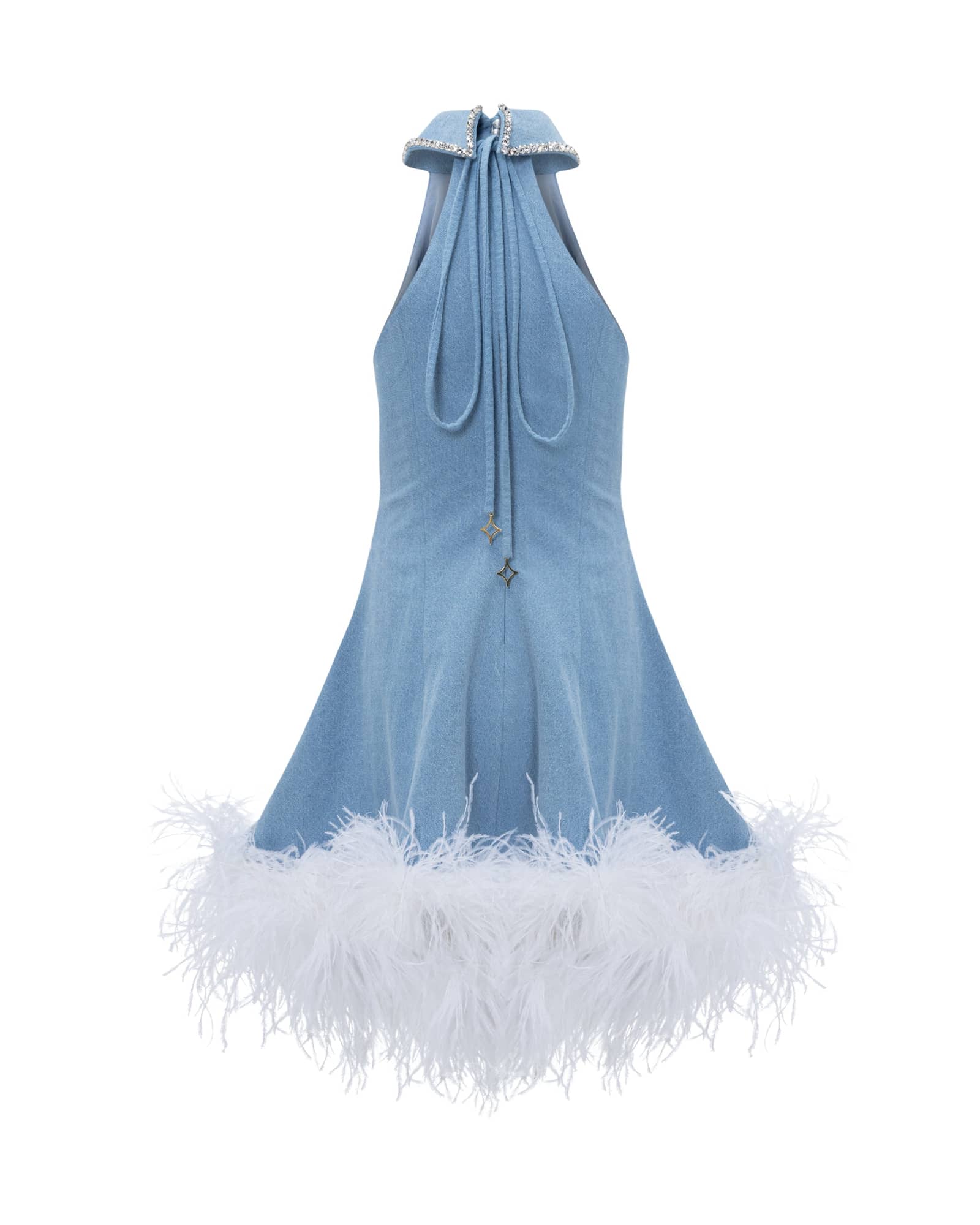 Mini Denim Dress made by ONORI