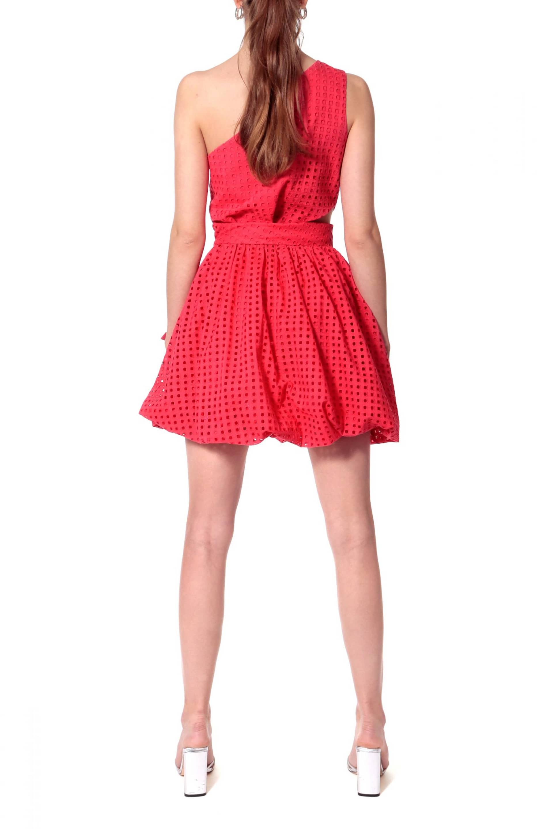 Dress Ariana Spring Tulips in Pink made by HALEWSKI