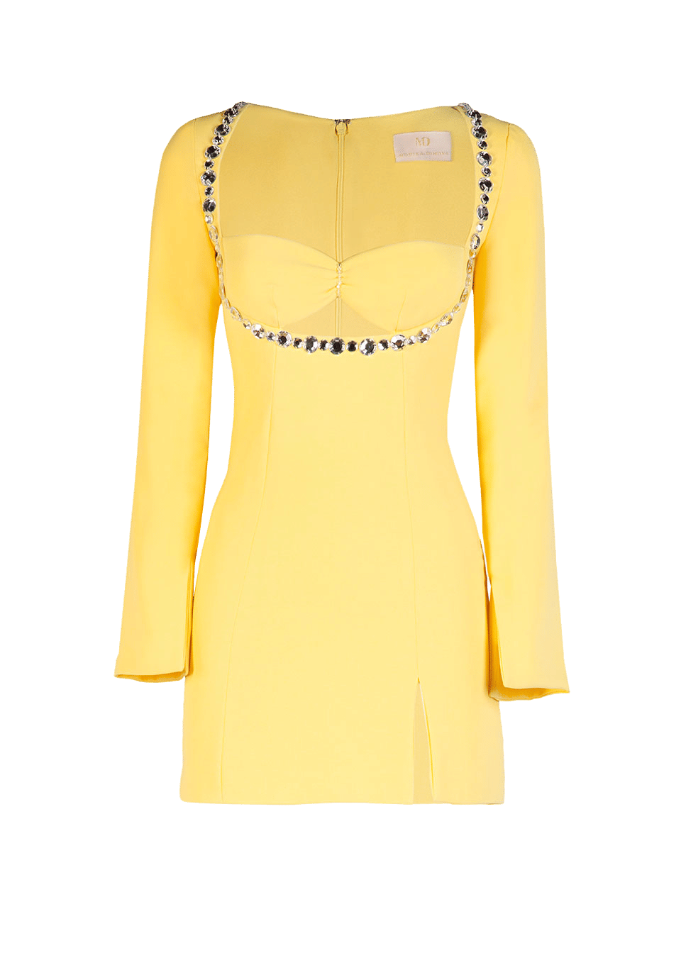 Celine mini embellished crepe dress made by Monika Dimova