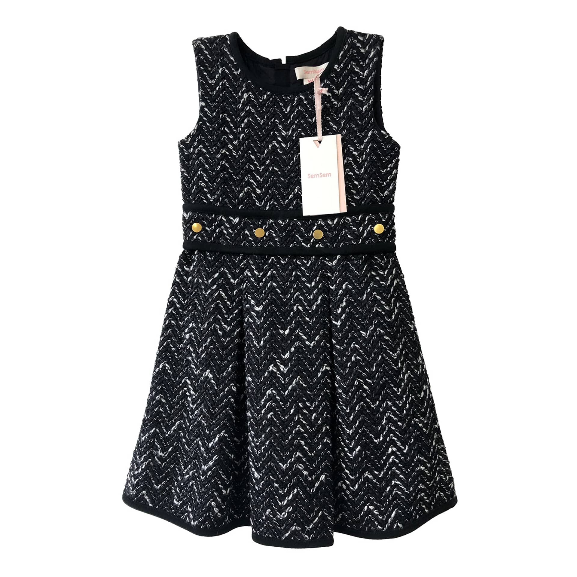 Sameera Dress - Black made by SEMSEM