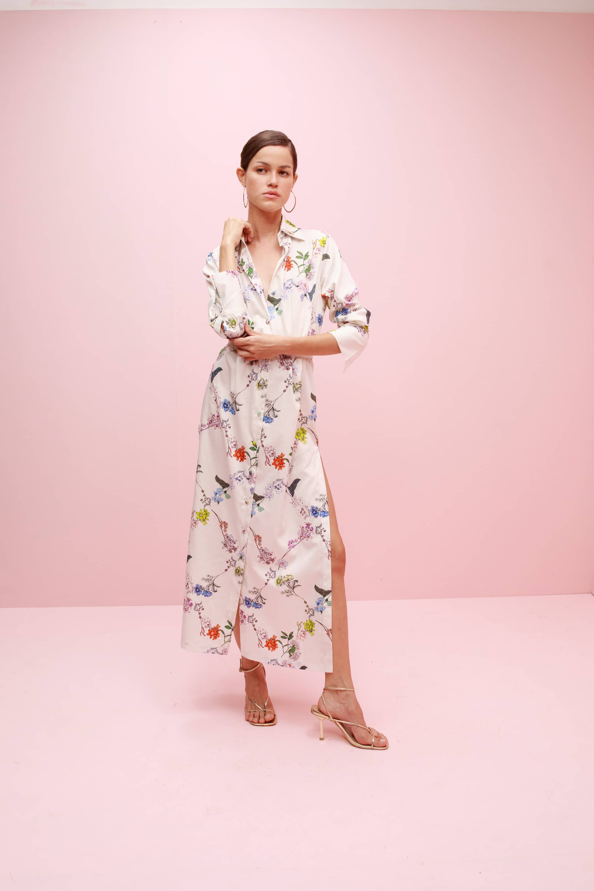 Menta Long Dress made by Francesca Miranda