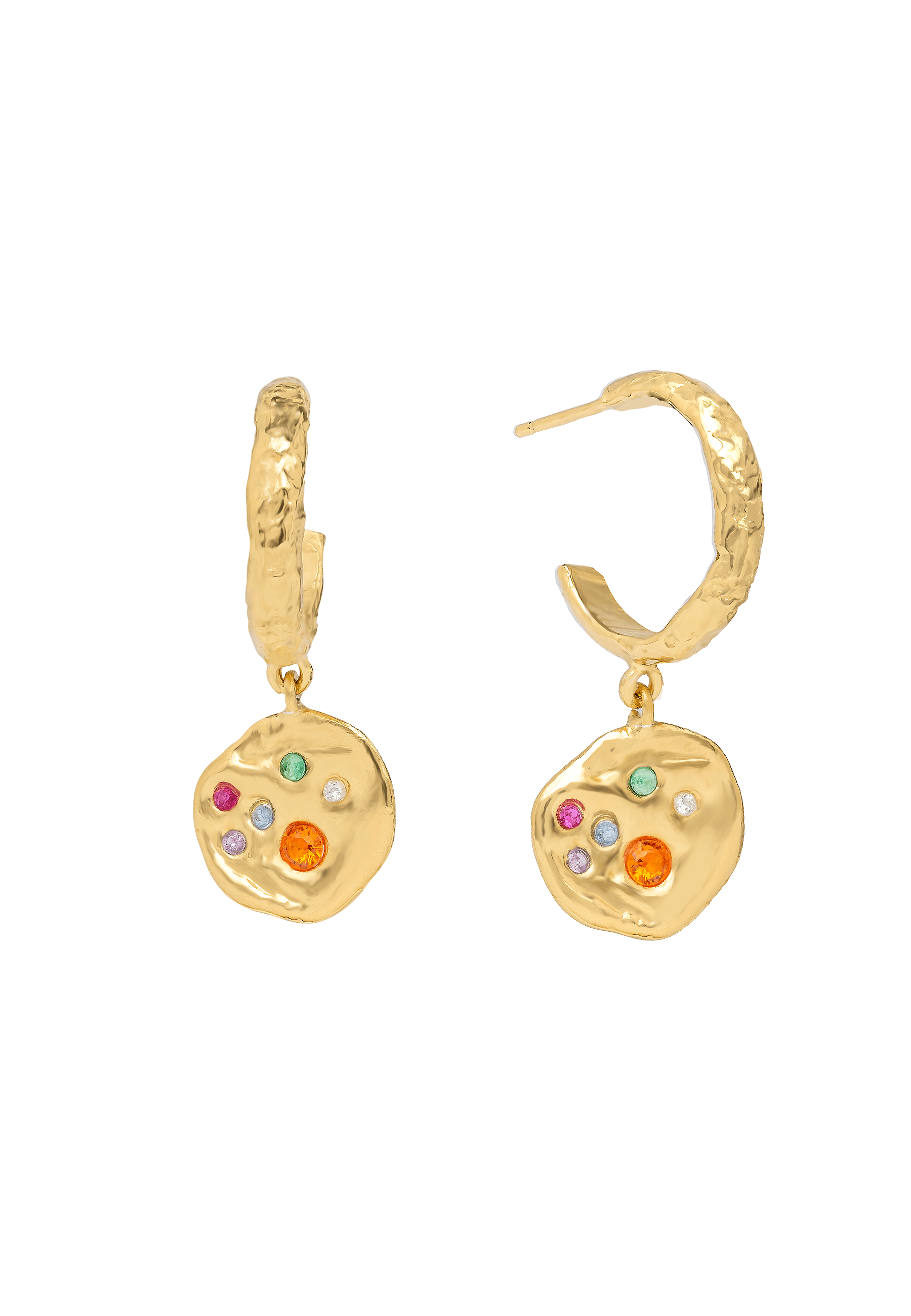 Aros Sadie Coin made by Lavani Jewels